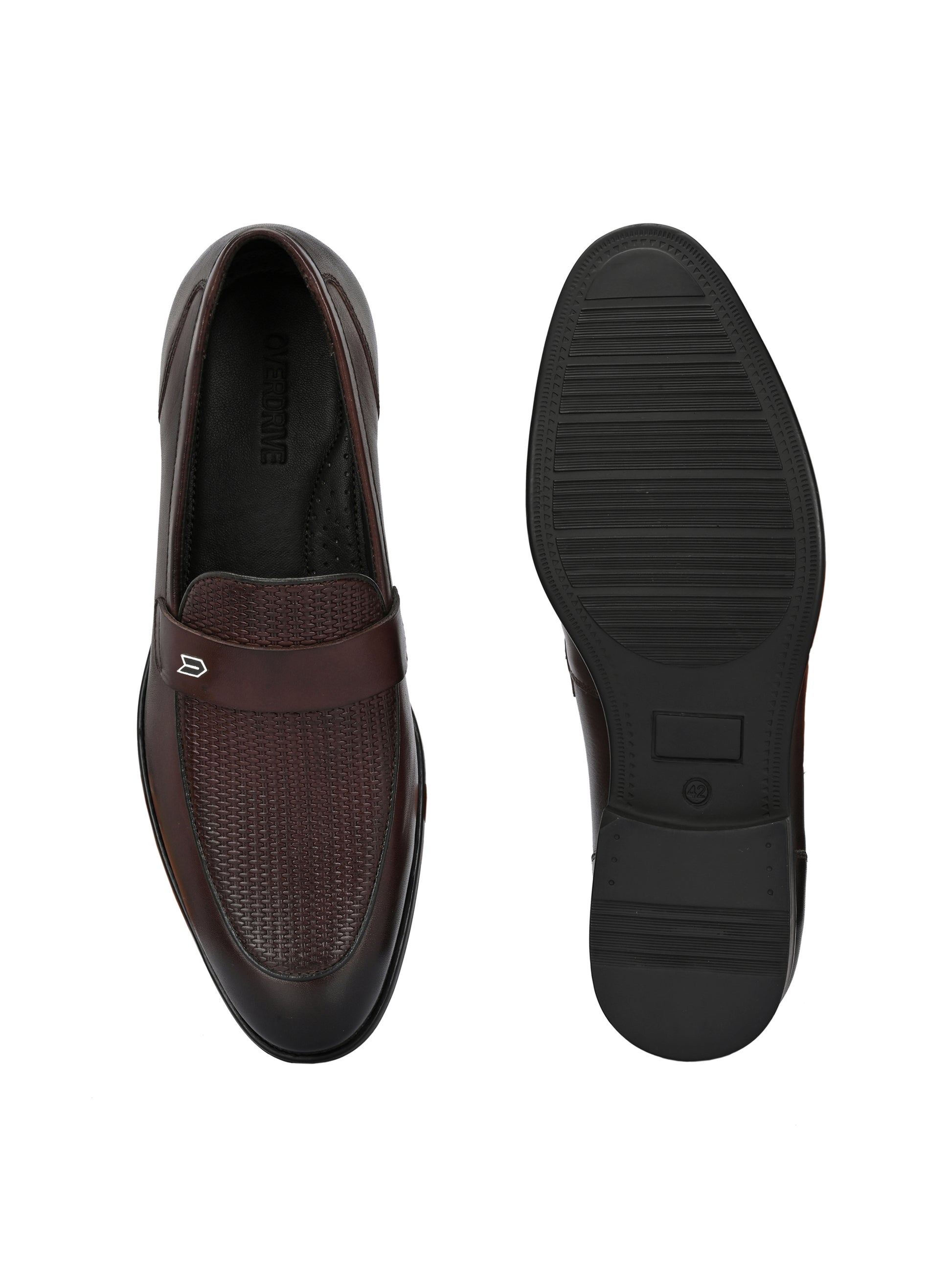 Regal Reflection Loafers – Walnut Woven Leather