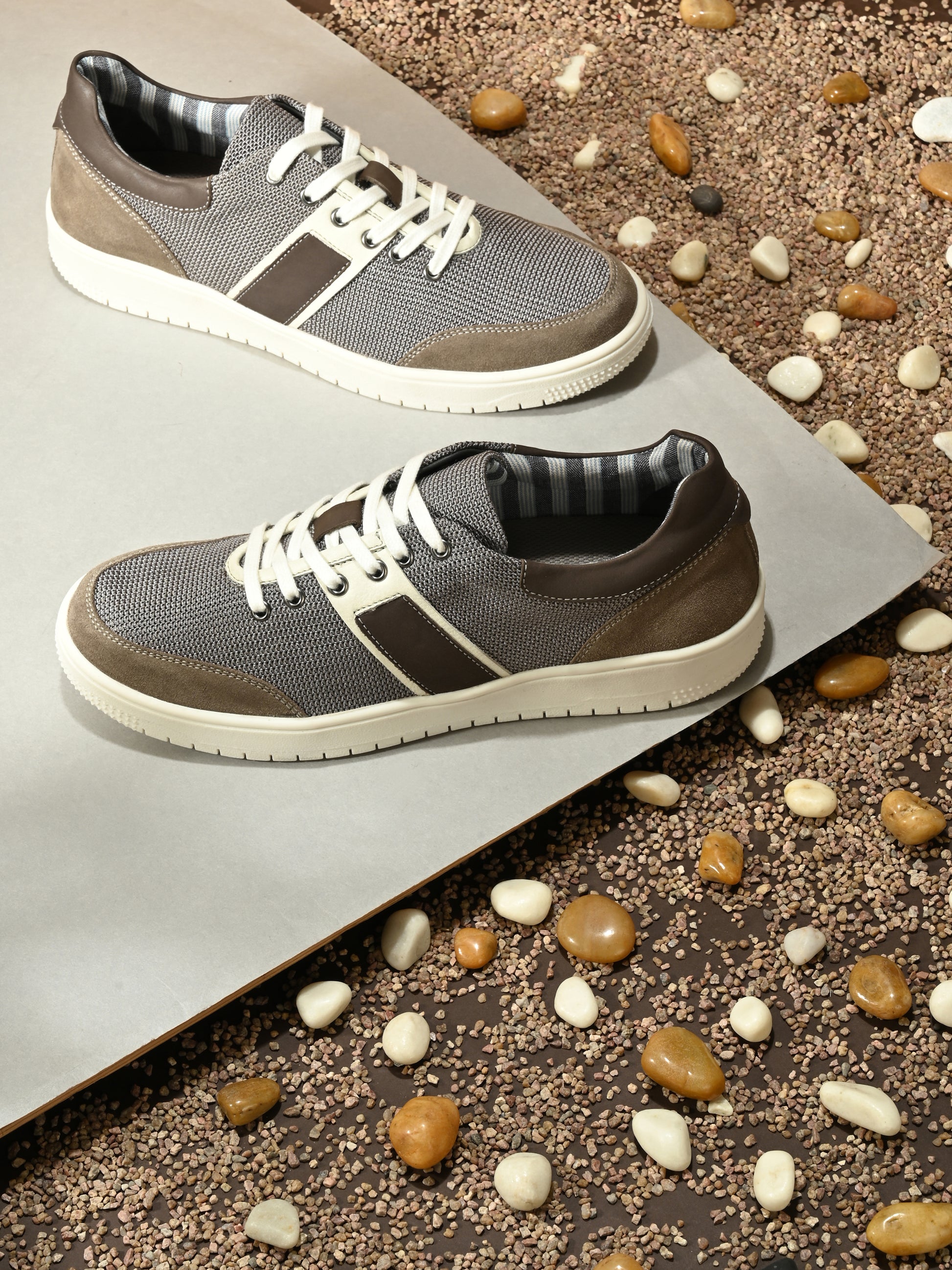 Urban Mirage Sneakers – Grey Mesh