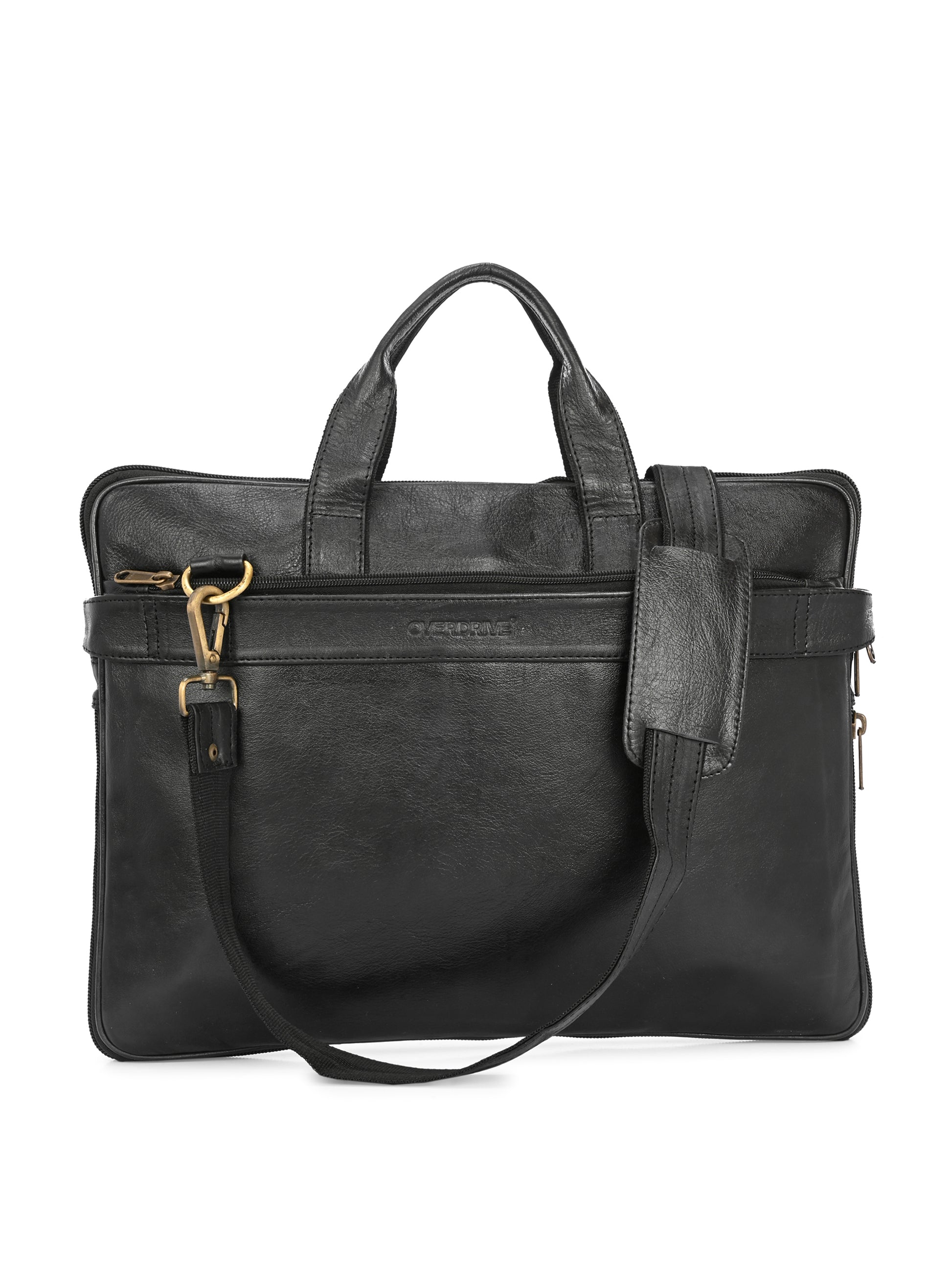 Noir Executive Leather Briefcase