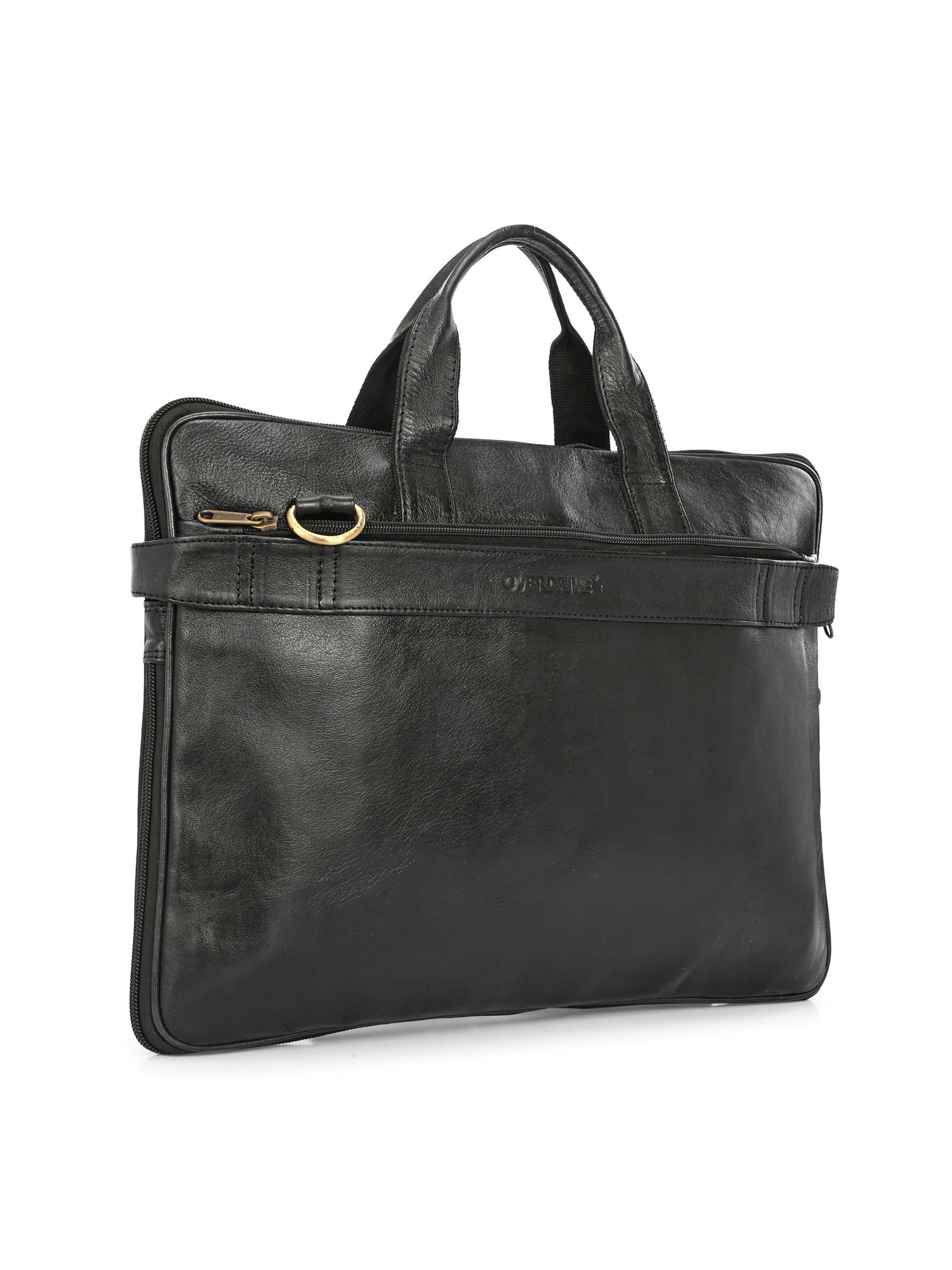 Noir Executive Leather Briefcase
