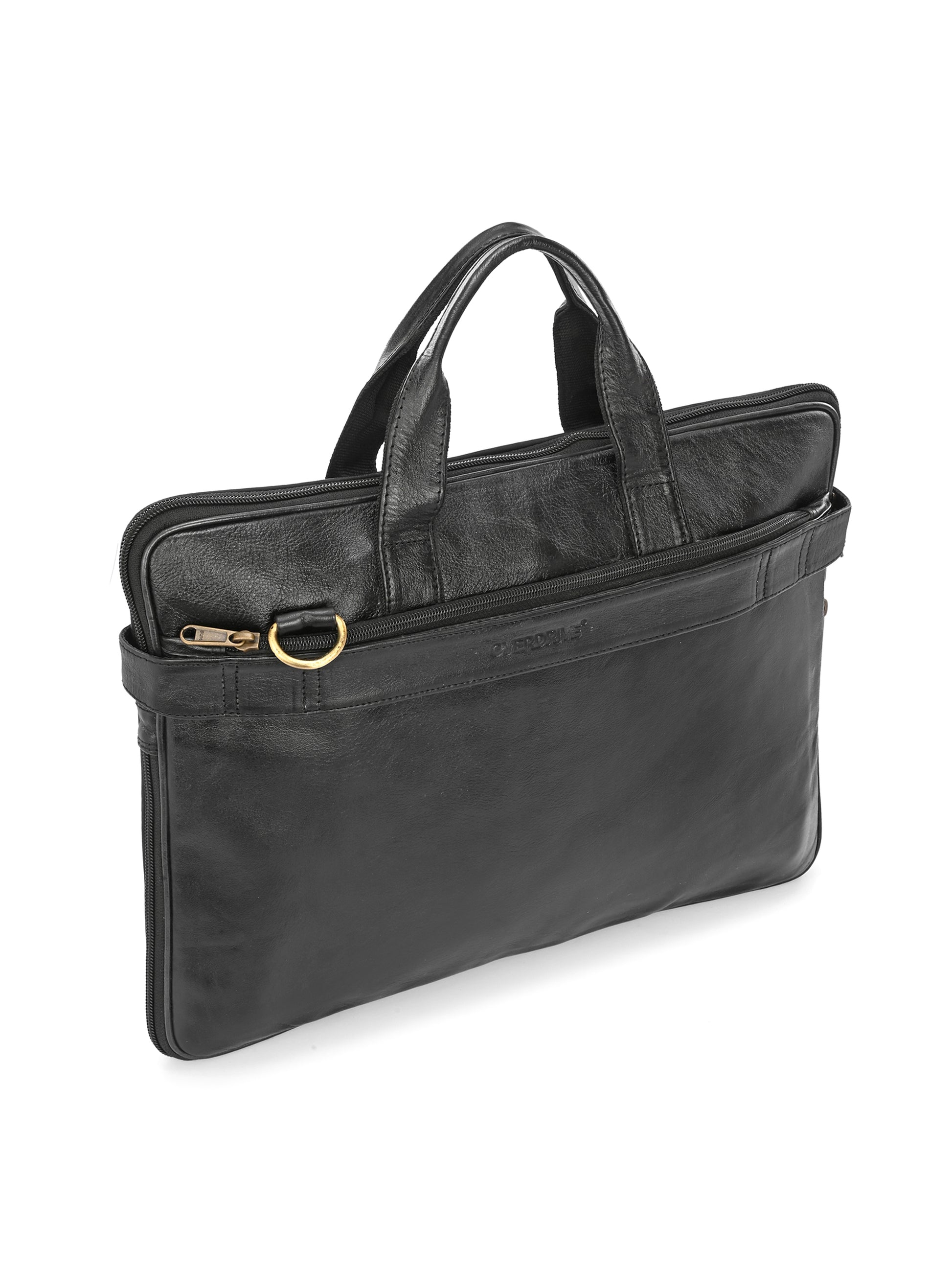 Noir Executive Leather Briefcase