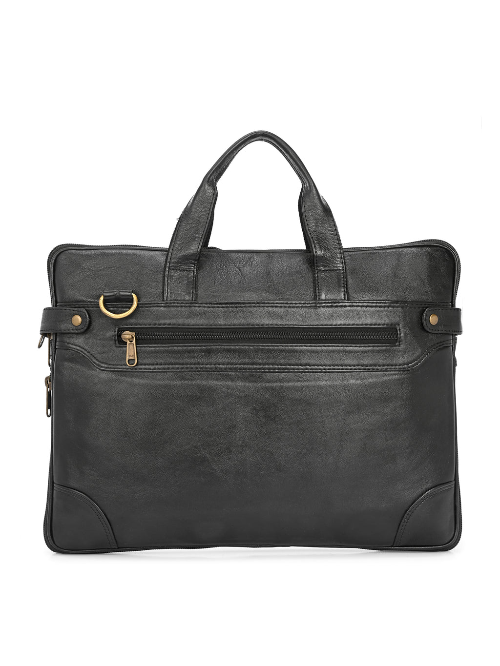 Noir Executive Leather Briefcase