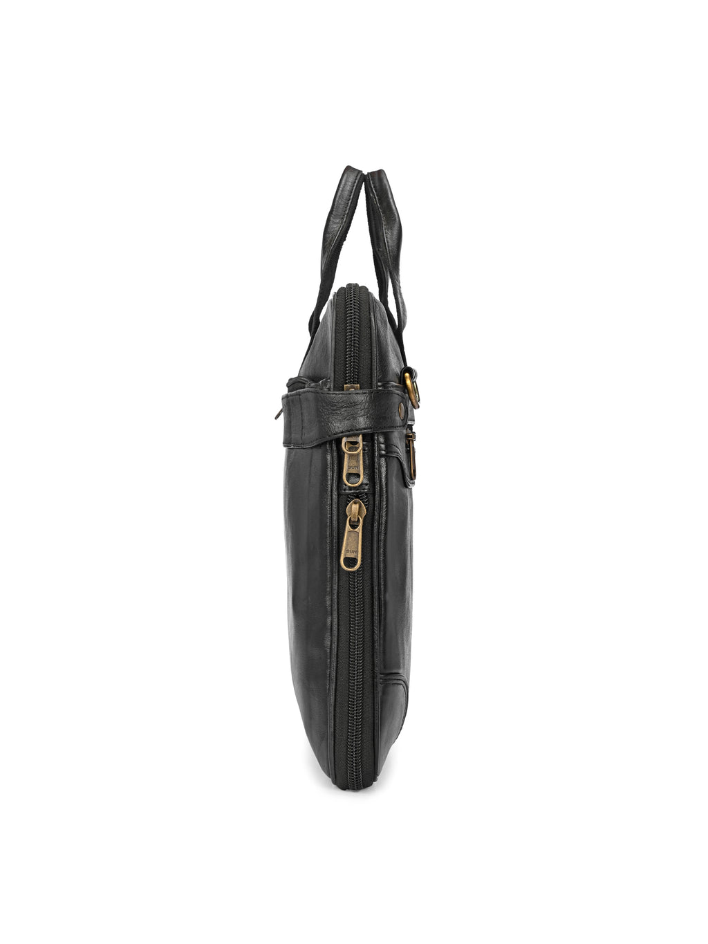 Noir Executive Leather Briefcase