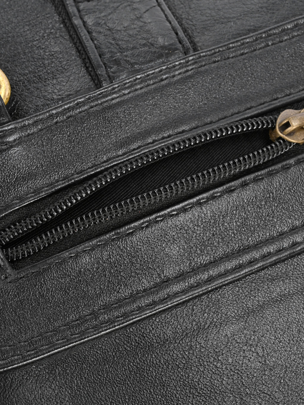 Noir Executive Leather Briefcase