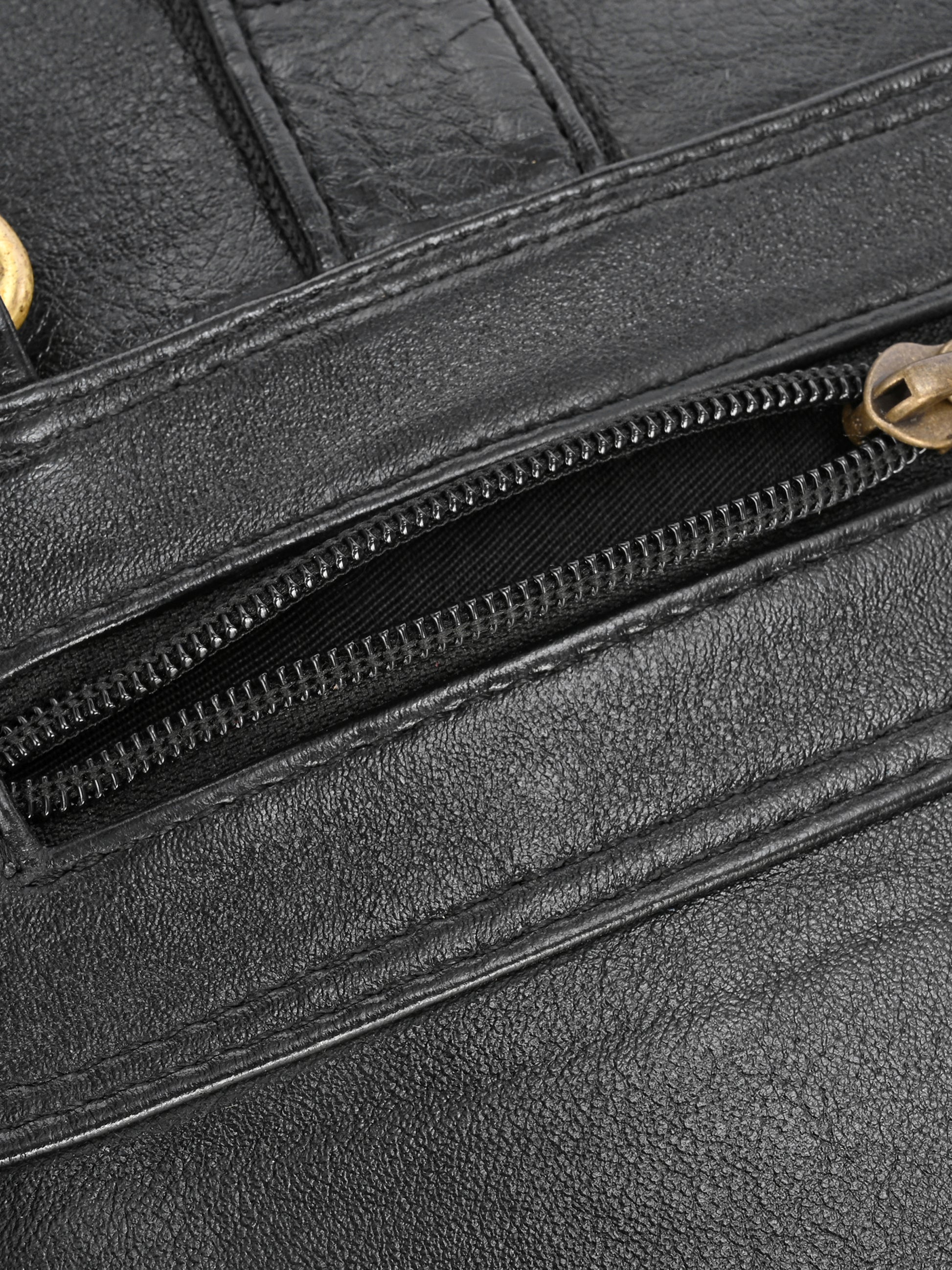 Noir Executive Leather Briefcase
