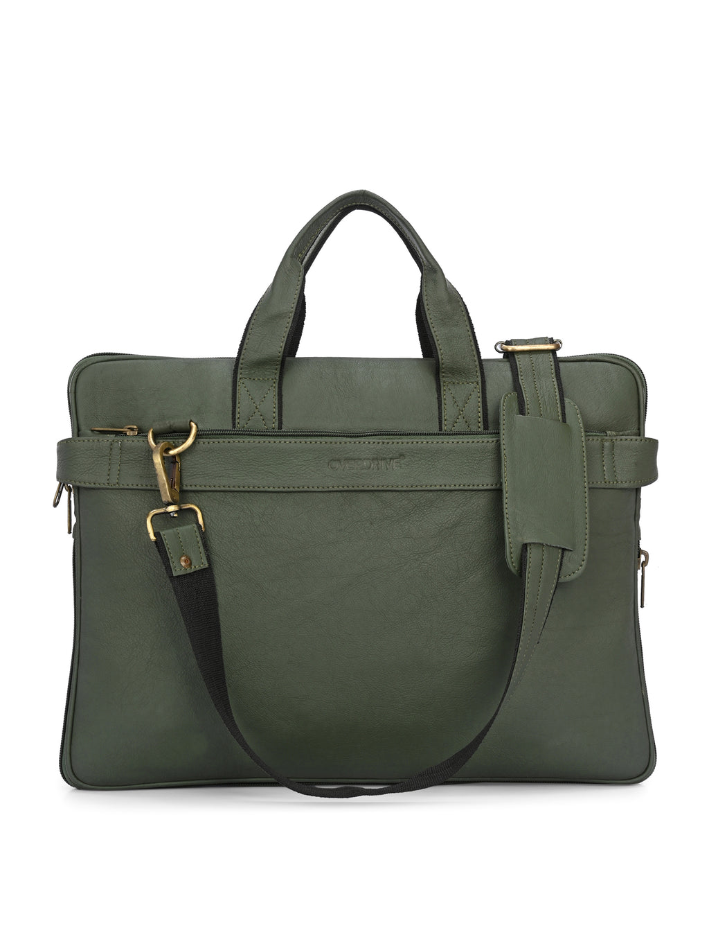 Arbor Leather Laptop Messenger