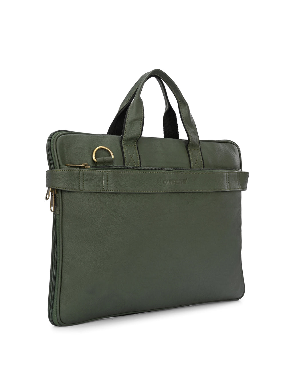Arbor Leather Laptop Messenger
