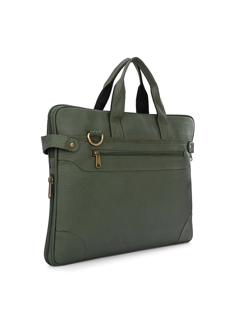 Arbor Leather Laptop Messenger