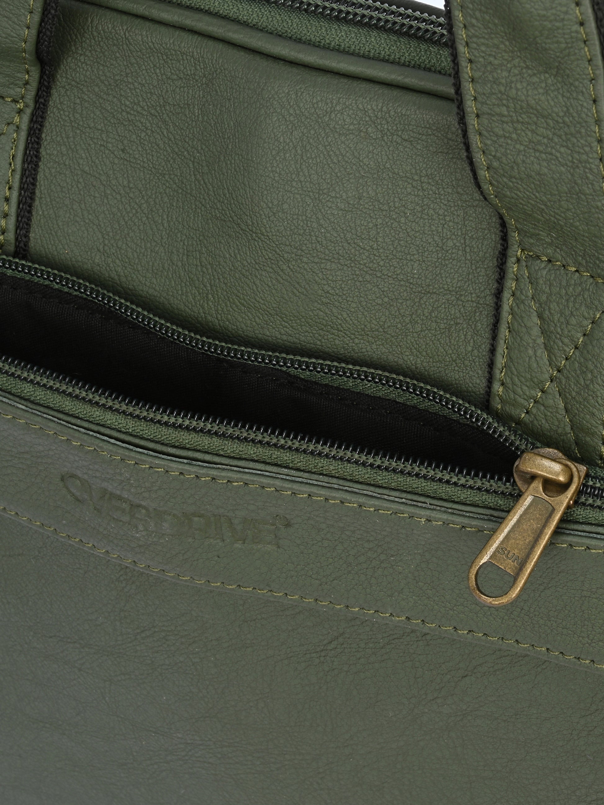 Arbor Leather Laptop Messenger