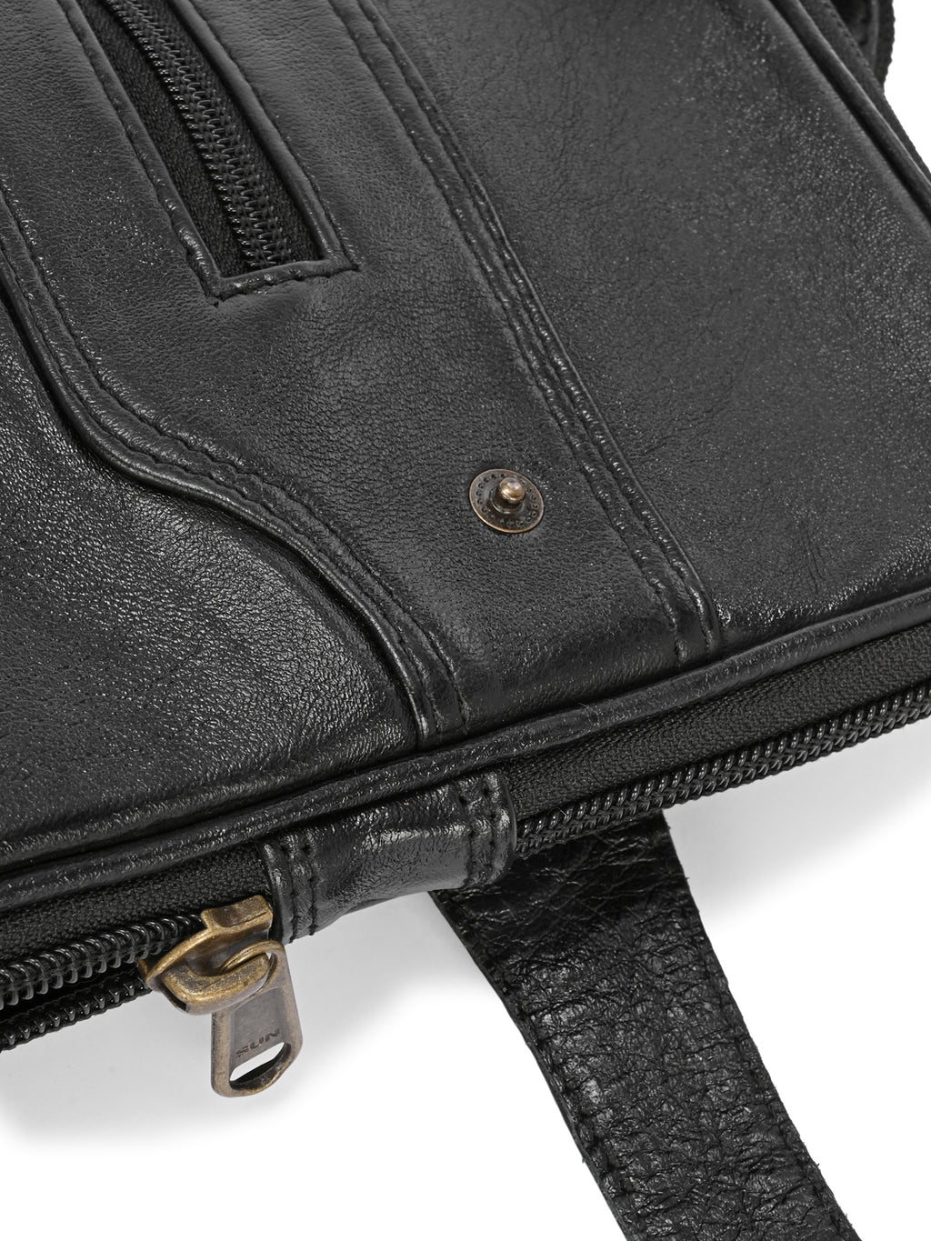 Noir Executive Leather Briefcase