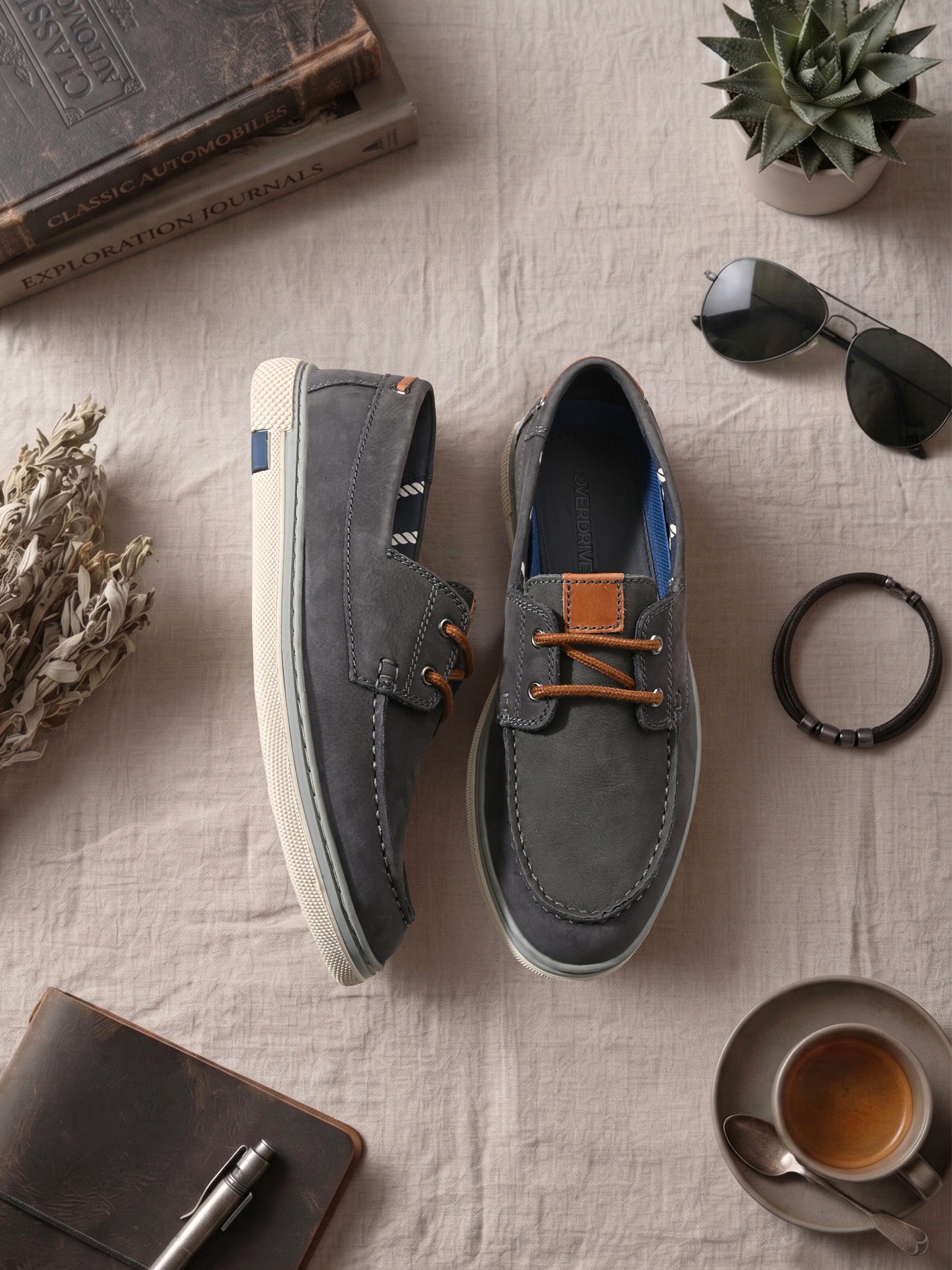 Monaco Nubuck Boat Shoes