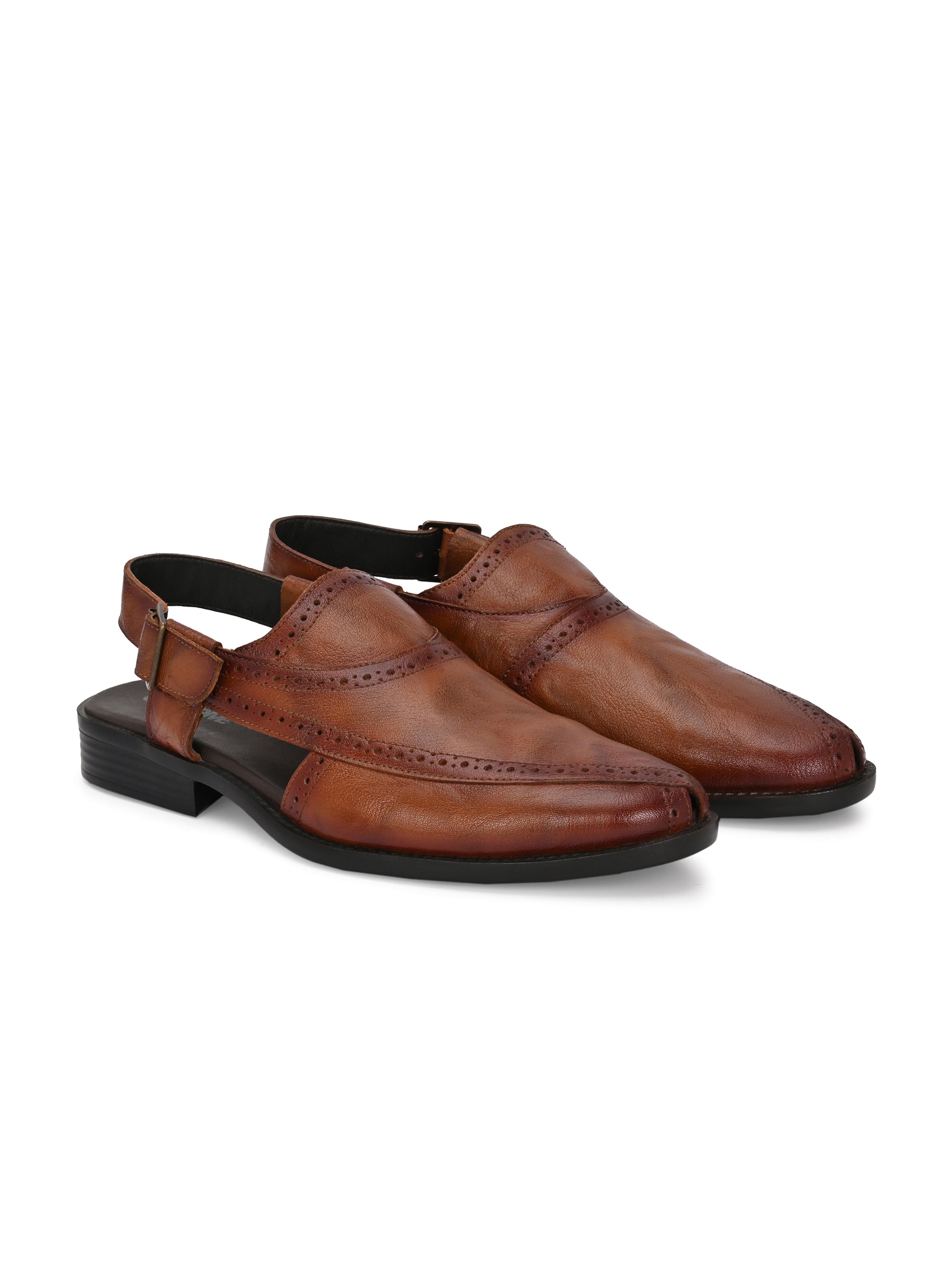 Heritage Buckle Monk Sandal
