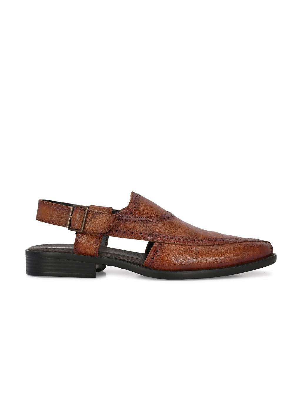 Heritage Buckle Monk Sandal