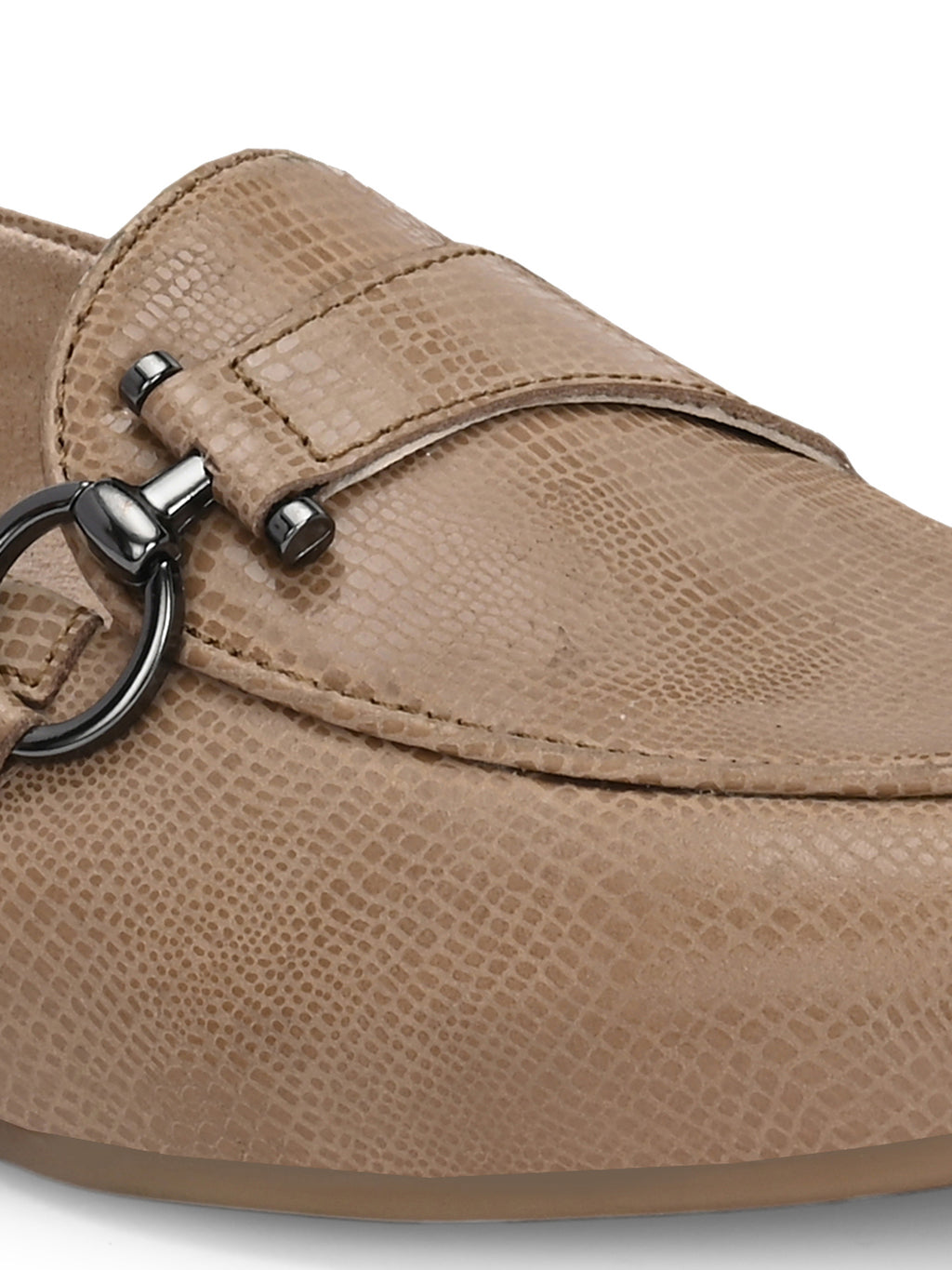 Quiet Walk – Tan Classic Leather Mocassins Easy Slip In