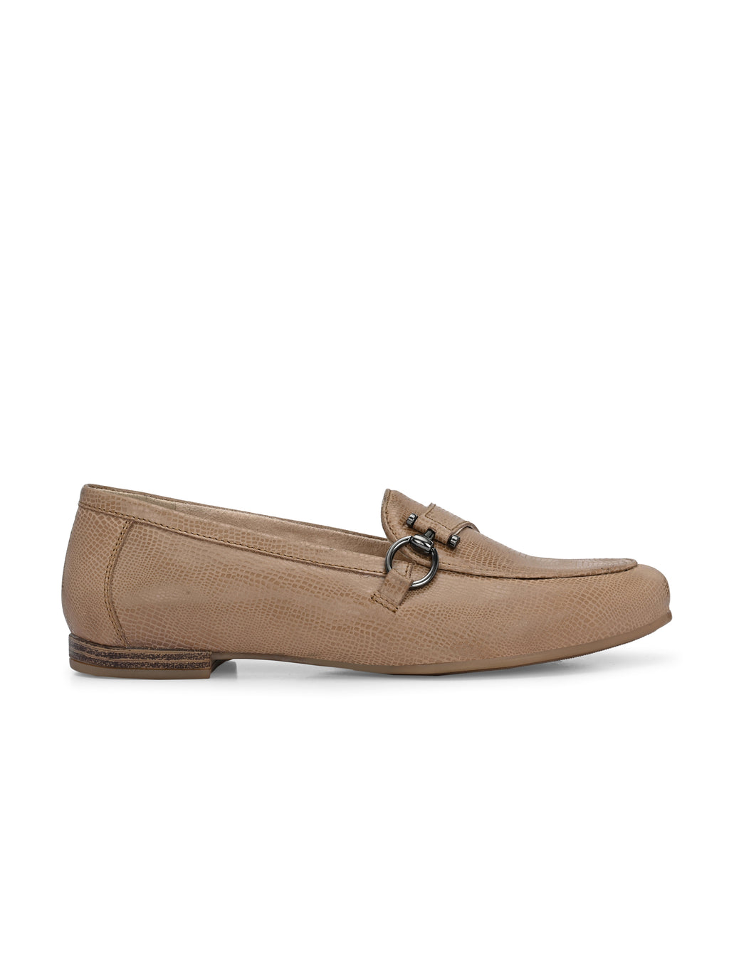 Quiet Walk – Tan Classic Leather Mocassins Easy Slip In