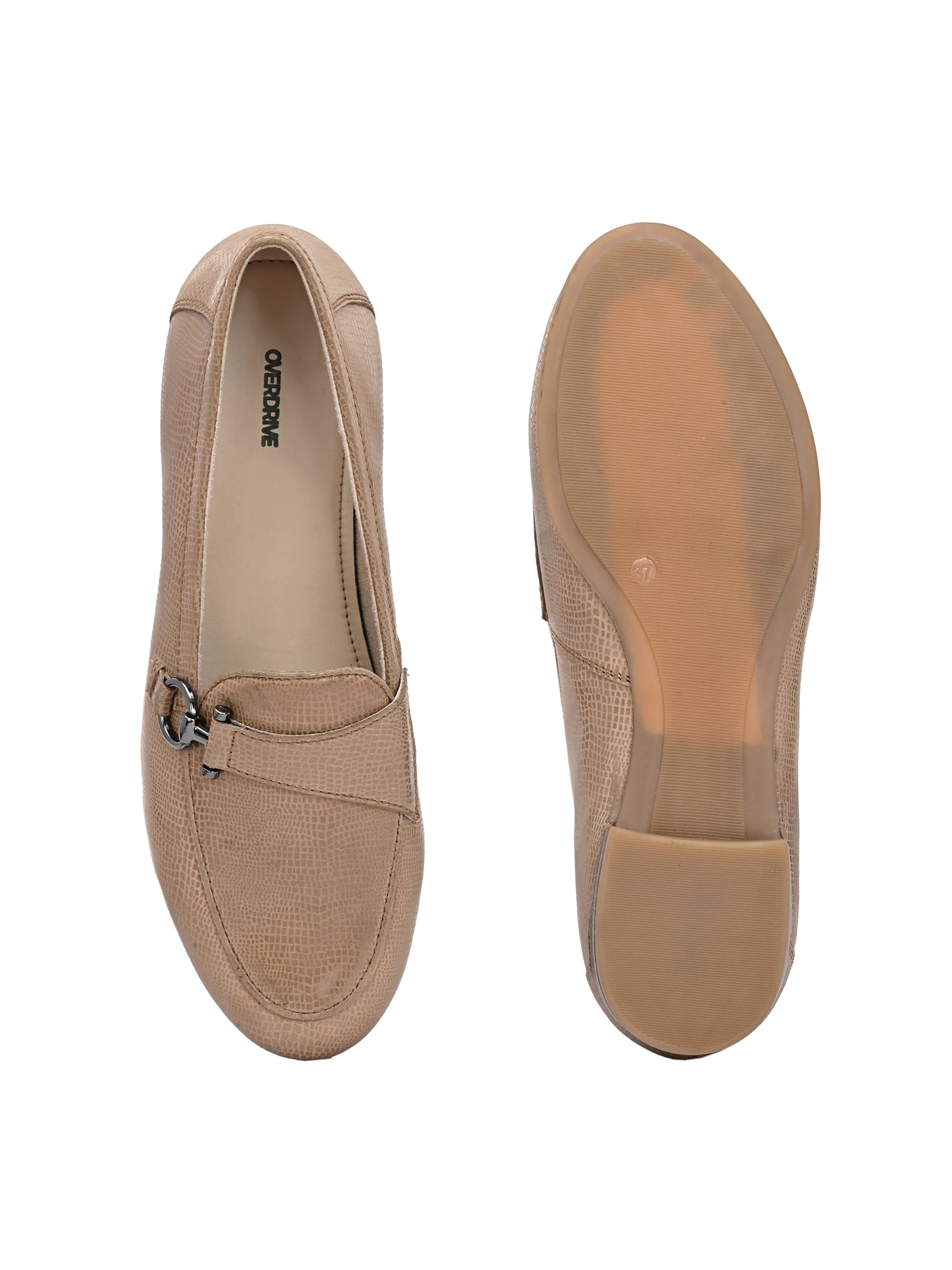 Quiet Walk – Tan Classic Leather Mocassins Easy Slip In
