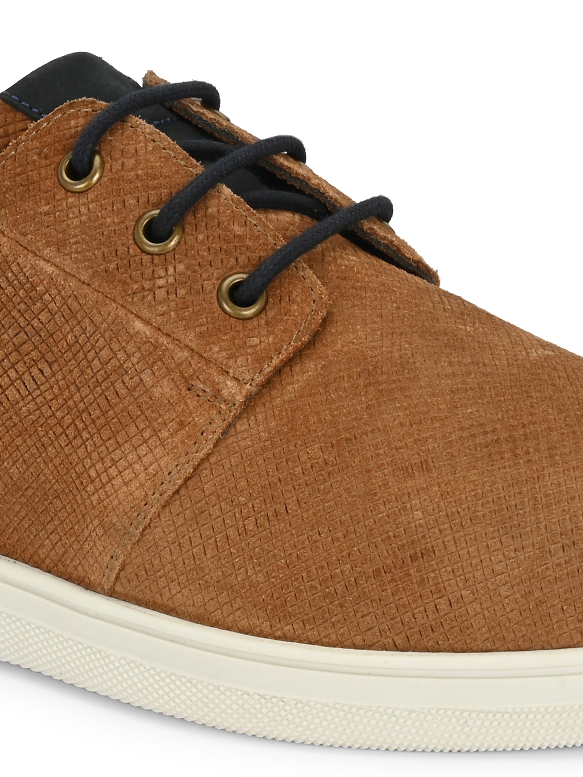 Sienna Textured Leather Sneakers