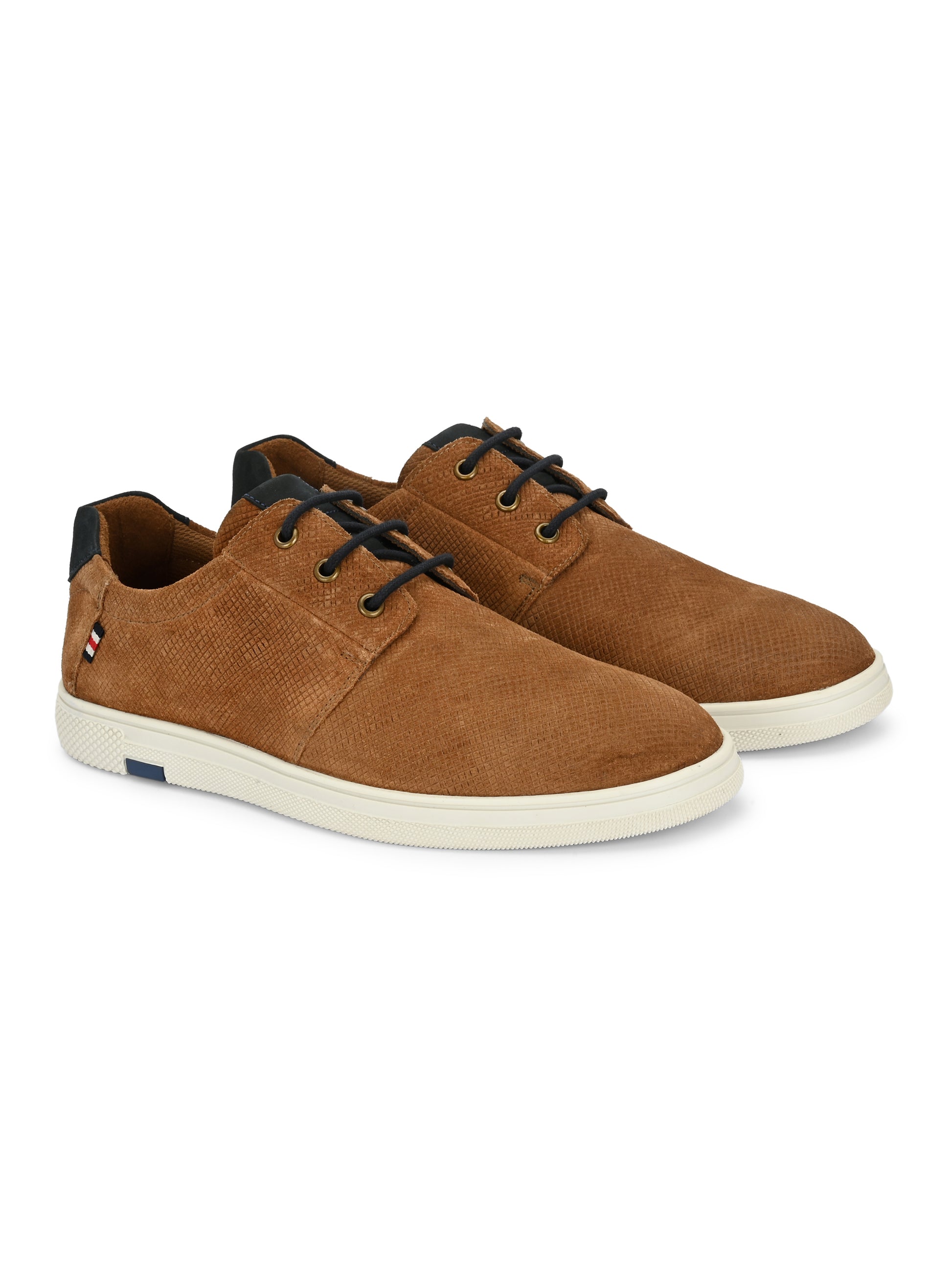 Sienna Textured Leather Sneakers