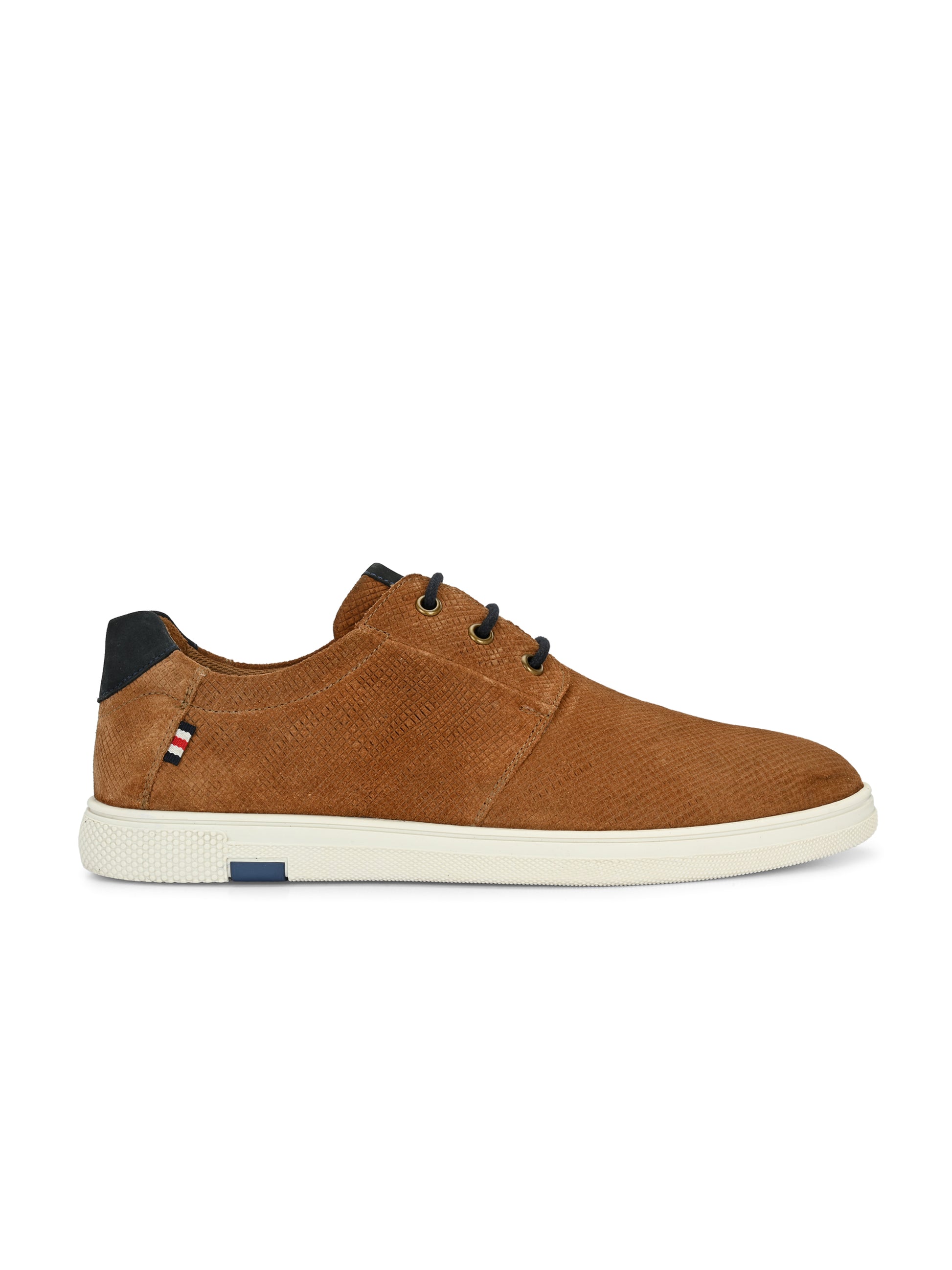 Sienna Textured Leather Sneakers