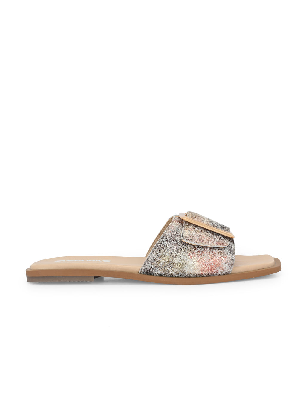 Vintage Texture Buckle Slides