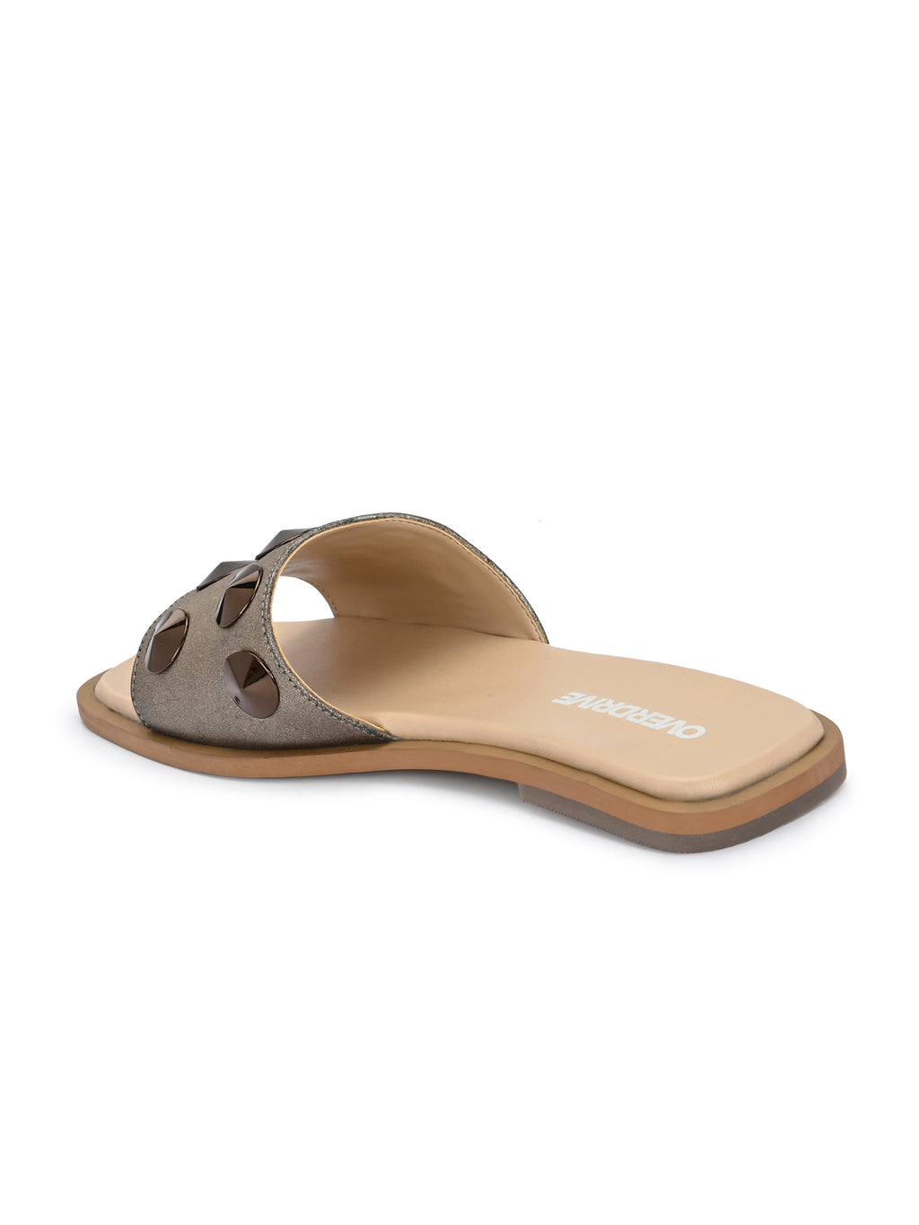 Studded Metallic Slides