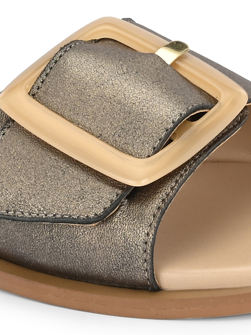 Metallic Buckle Slides