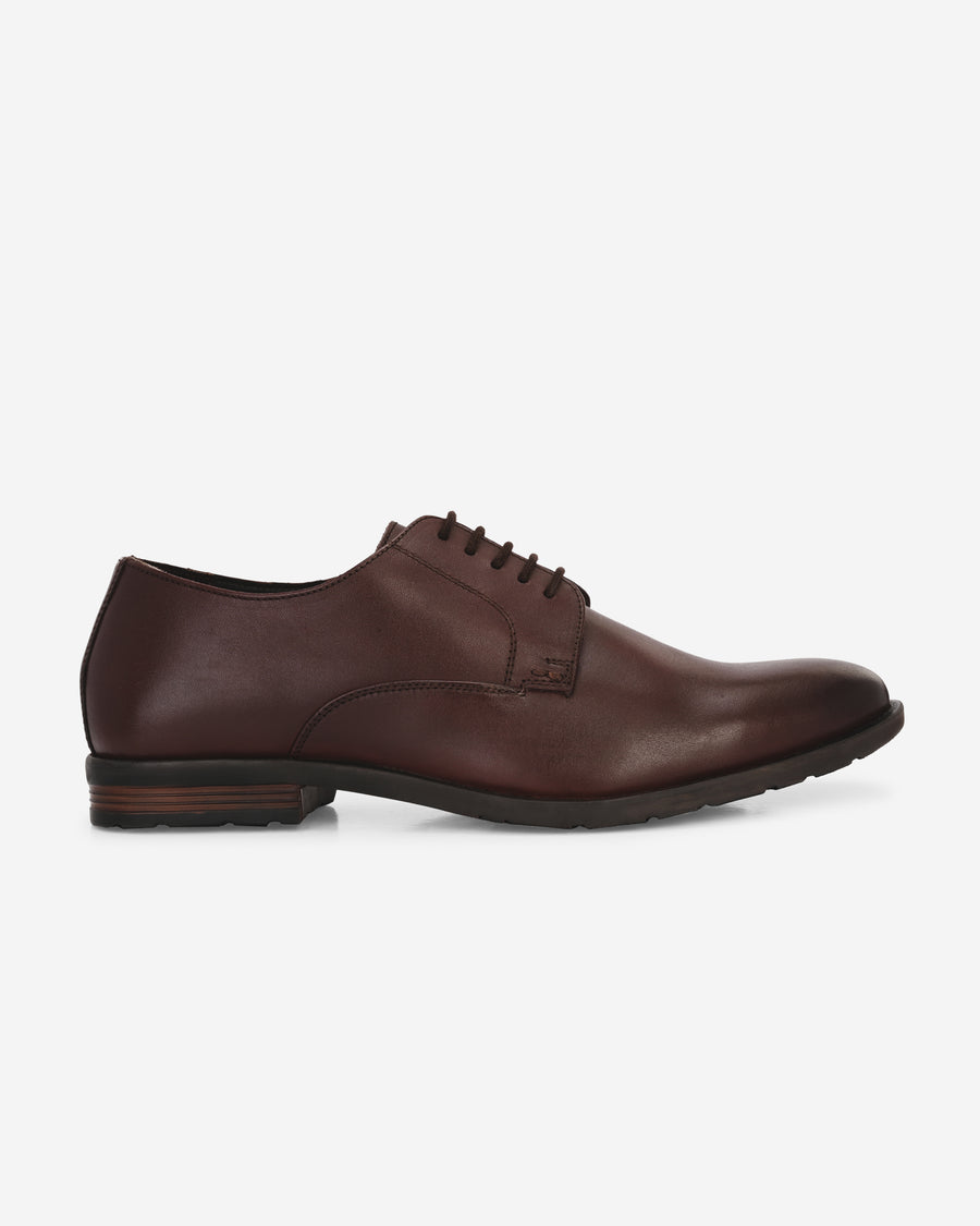 JACOB DARK BROWN LACE UP SHOES