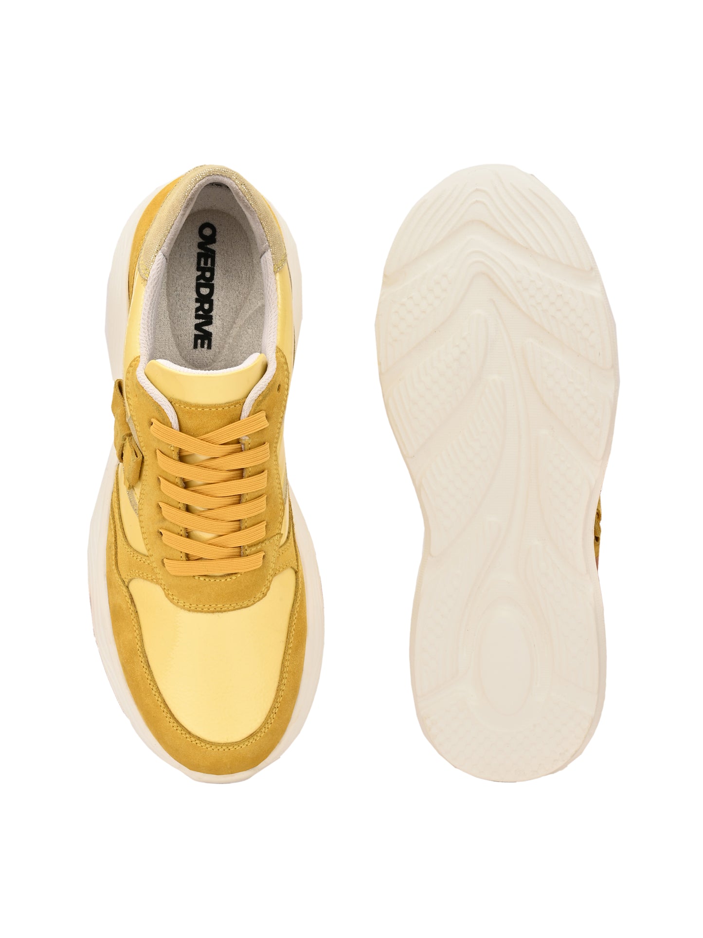 Golden Mango Glow Leather Sneakers
