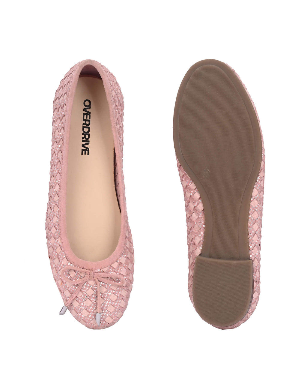 Florence Pink Leather Ballerina
