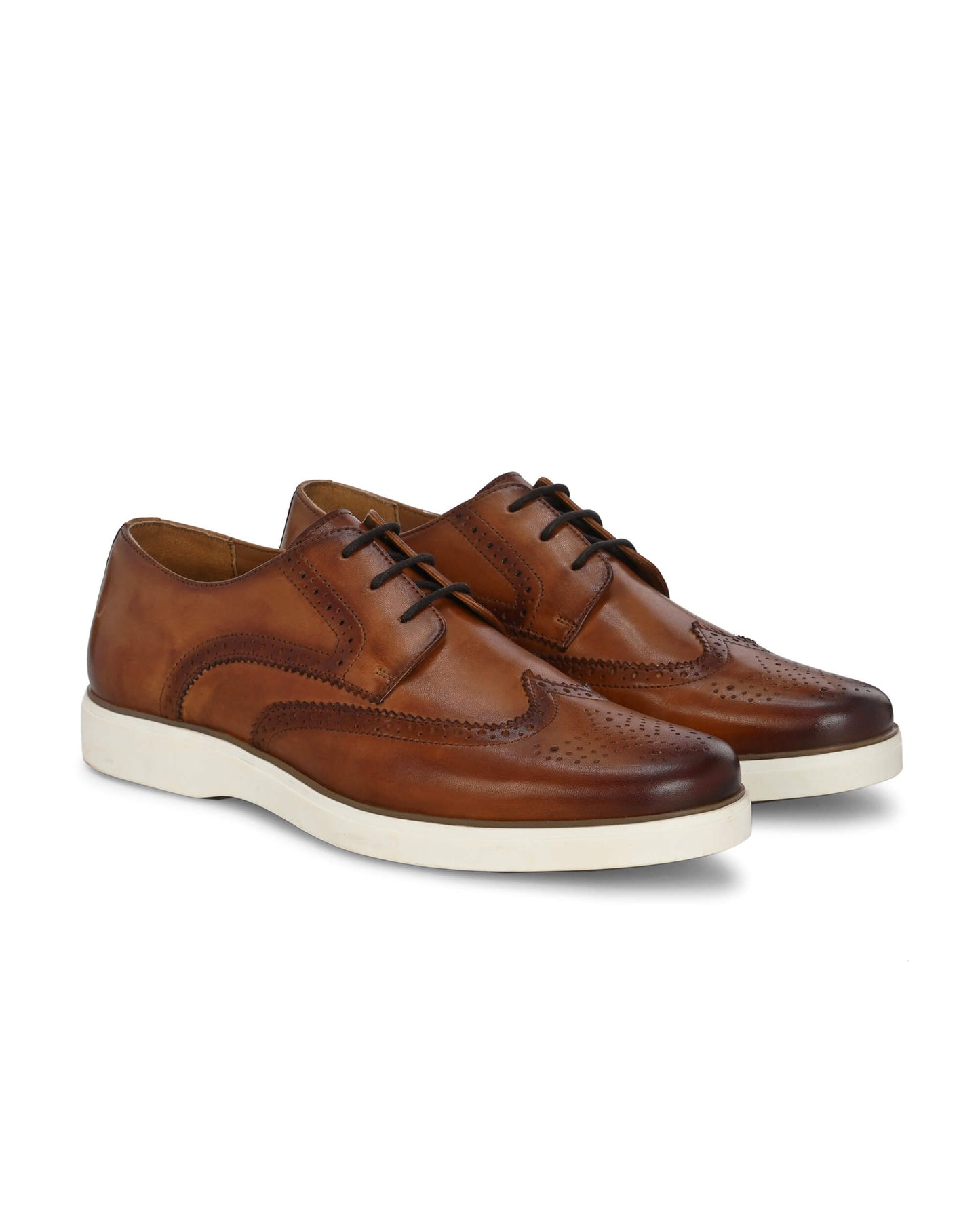 Fortress Tan Formal Lace Up