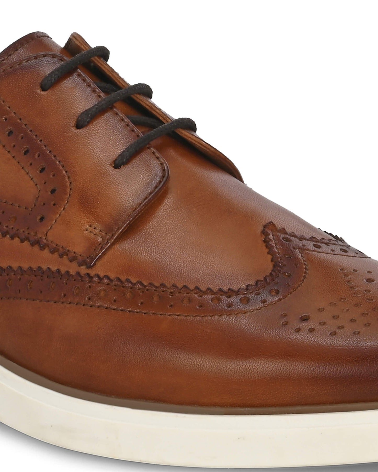 Fortress Tan Formal Lace Up