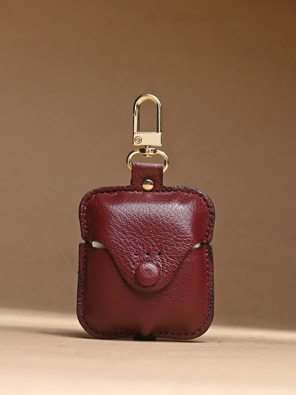 Rouge Rubis Leather AirPod case