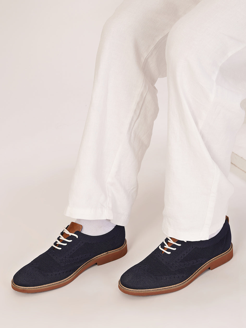 Sprit X Navy Mesh Lace Up