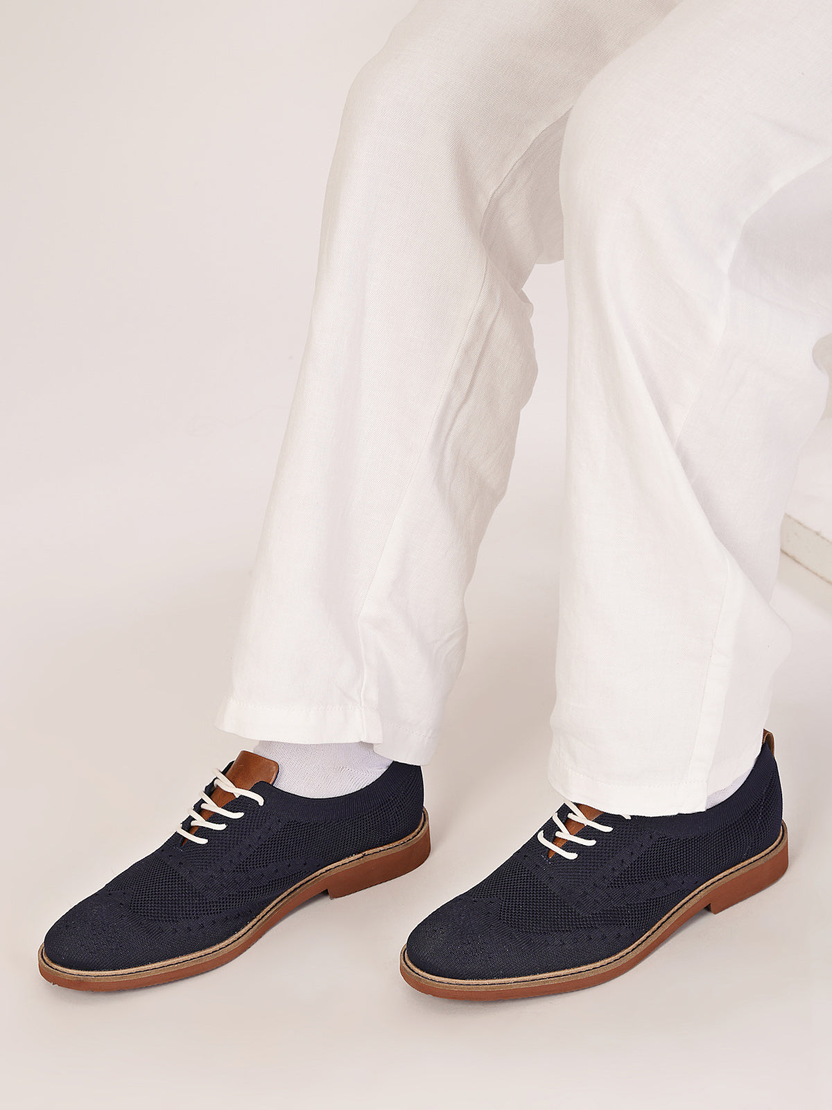 Sprit X Navy Mesh Lace Up
