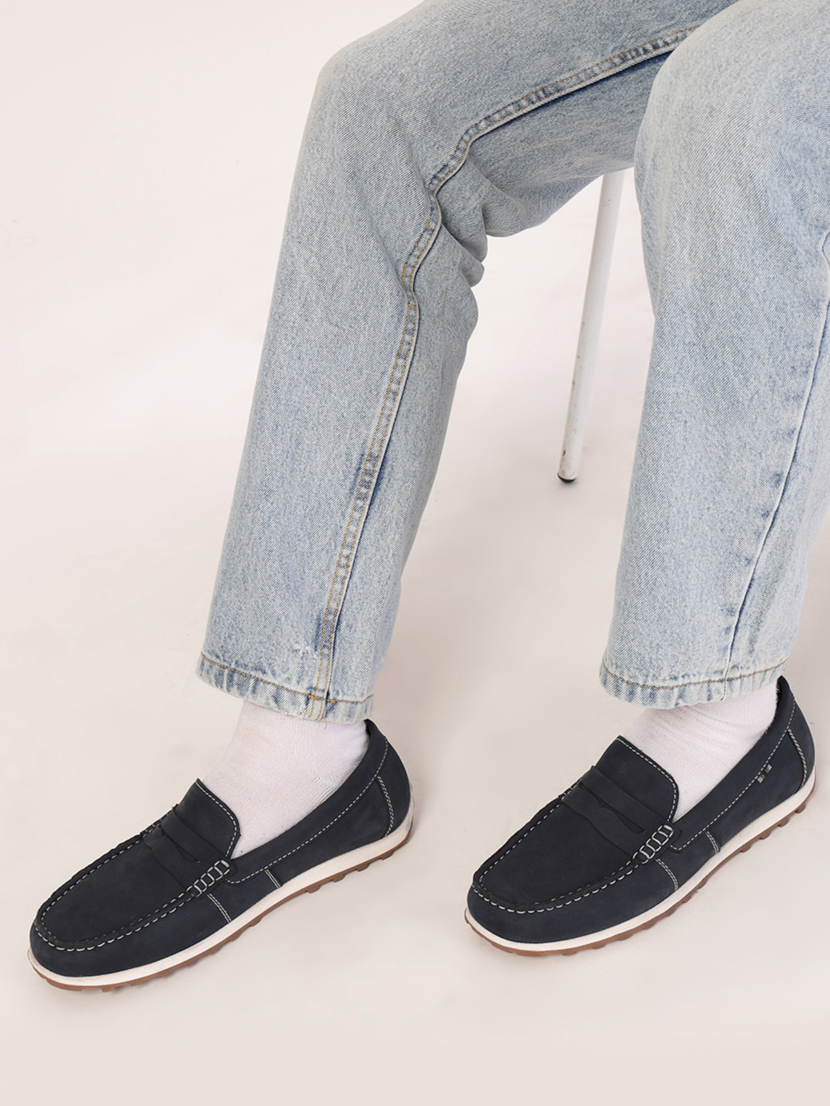 Hercules Blue Loafers