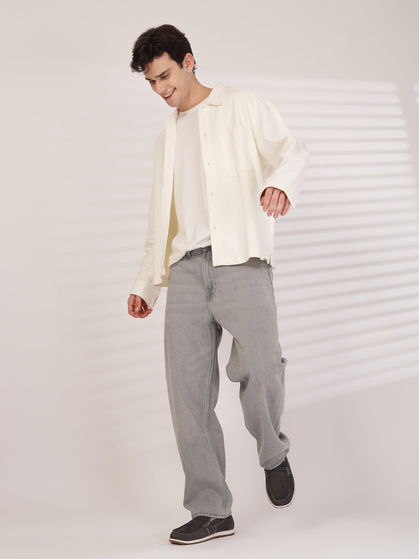 Hercules Grey Loafers