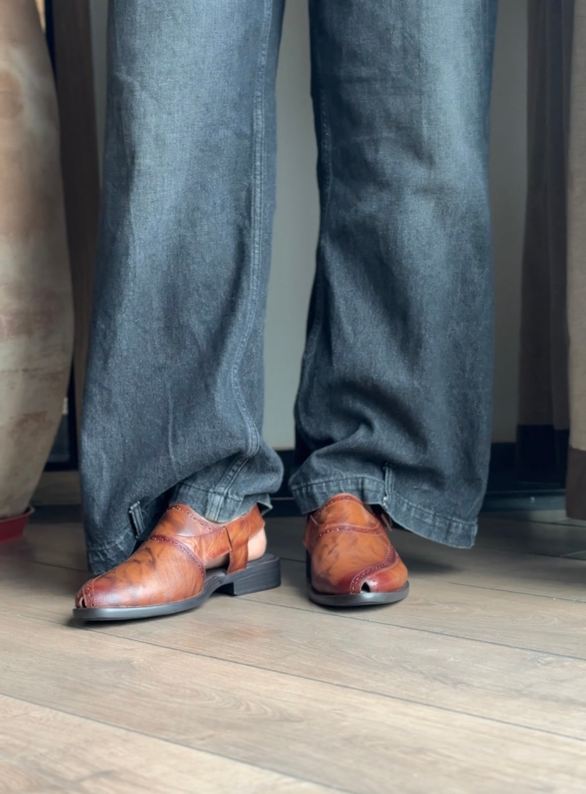 Heritage Buckle Monk Sandal