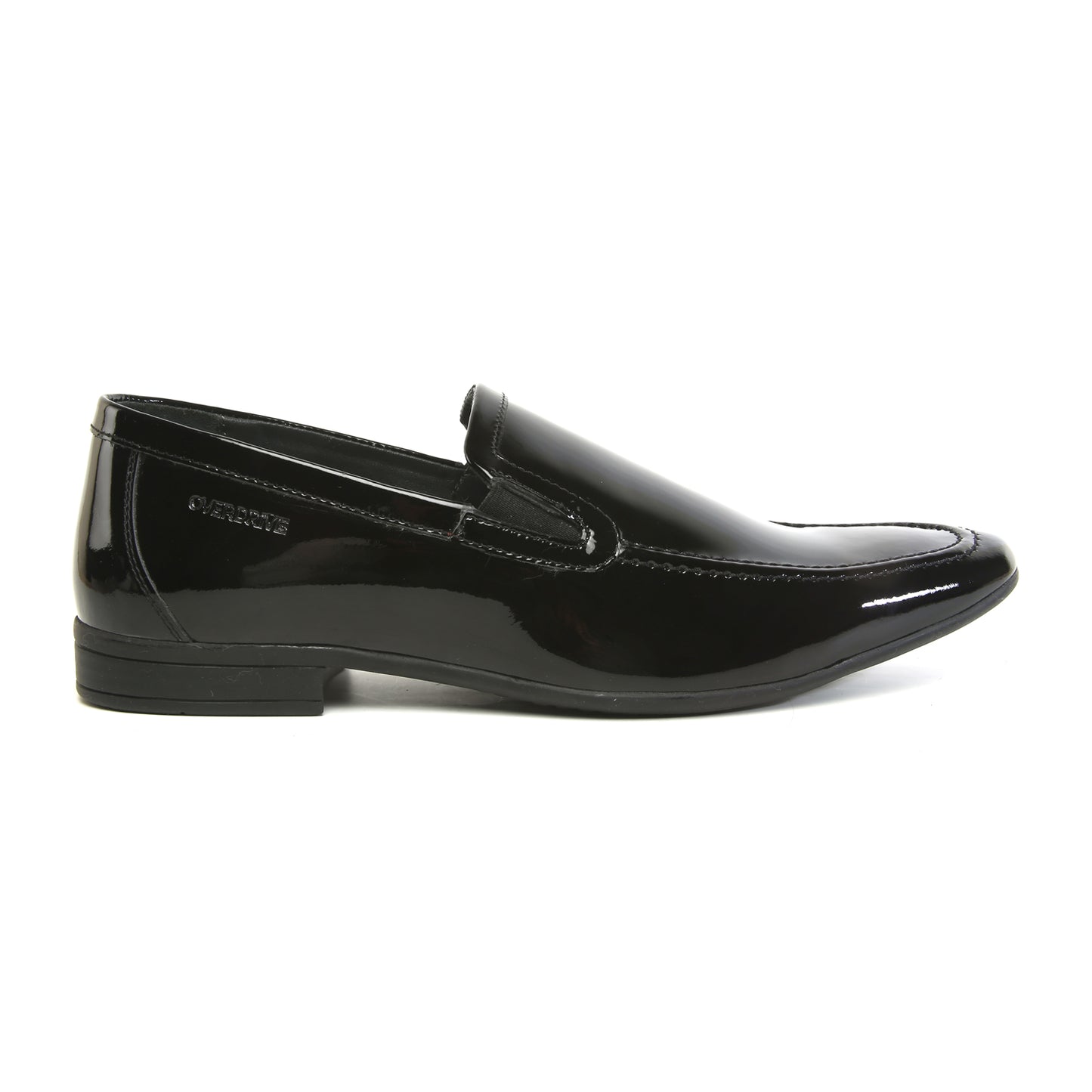 Shine On With Slipon Black Patent Shoe