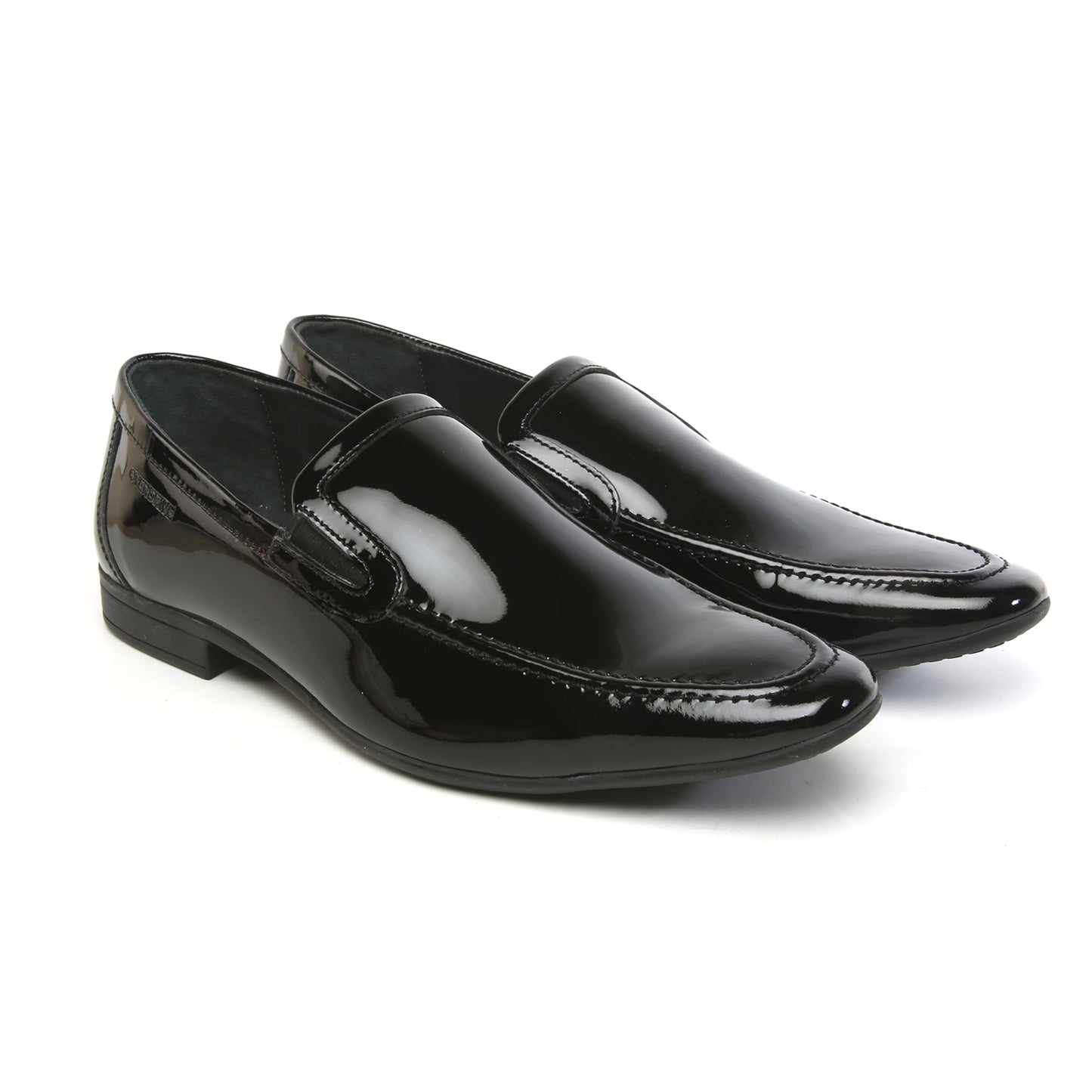 Shine On With Slipon Black Patent Shoe