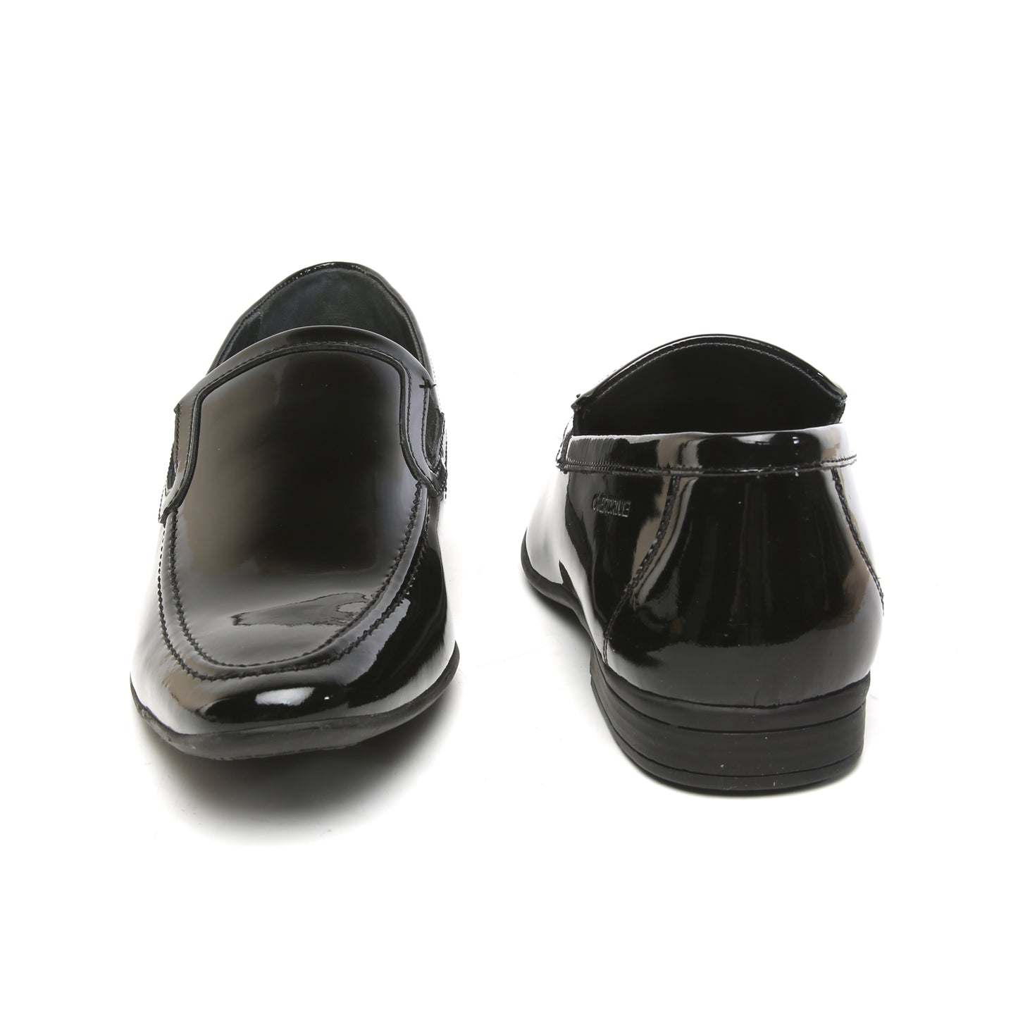 Shine On With Slipon Black Patent Shoe