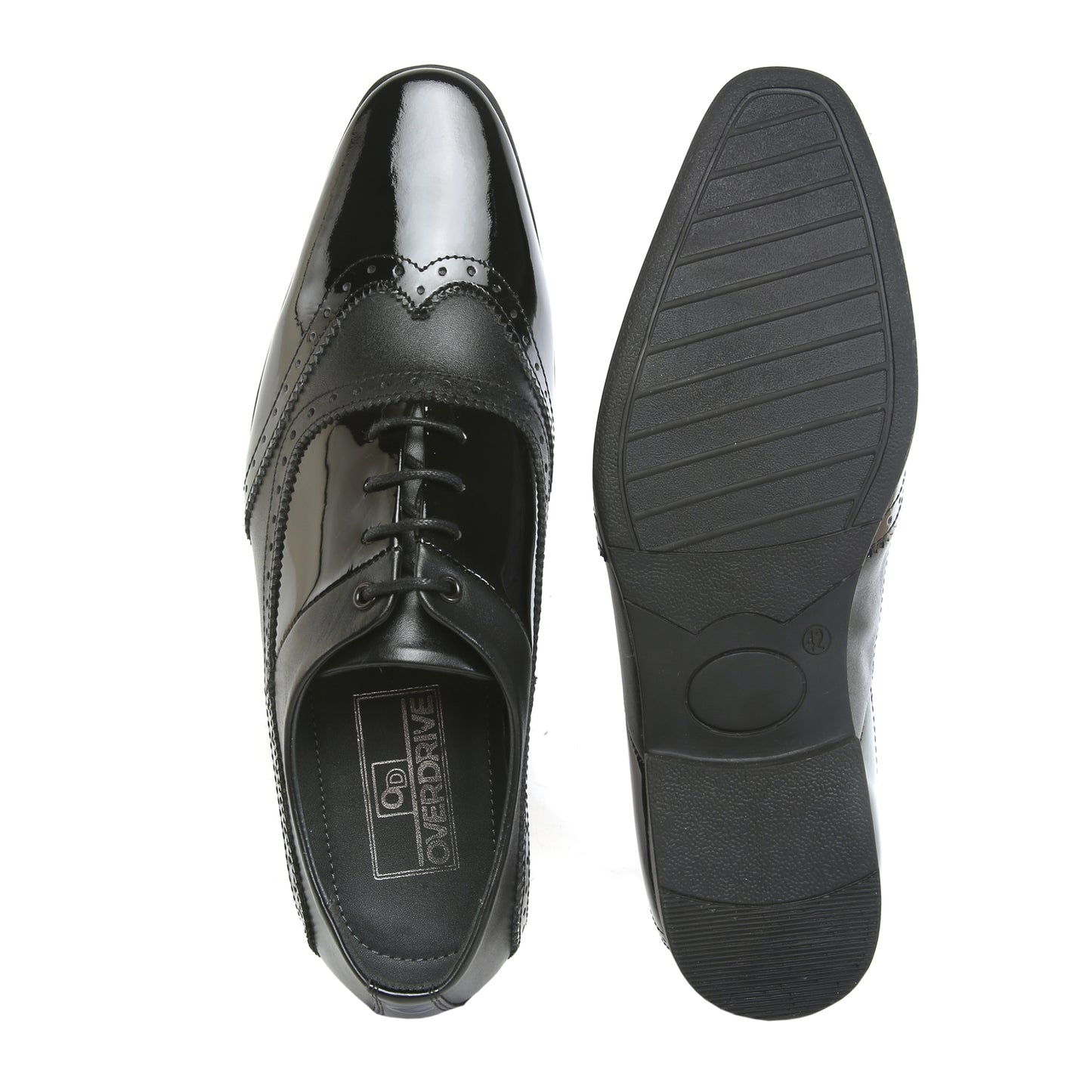 Shine On With Lace up Black Patent Shoe
