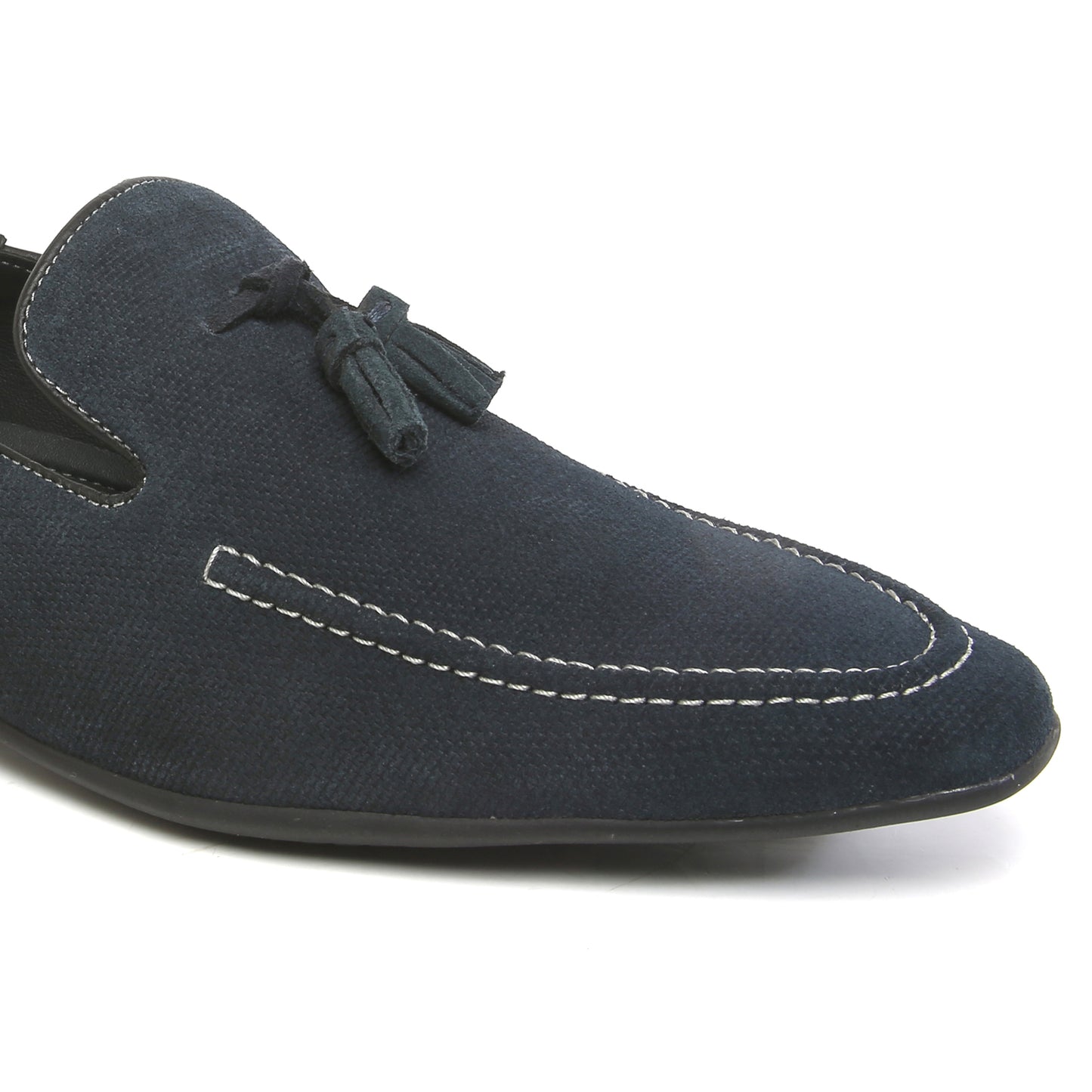 Denims Blue Loafer with Tassels