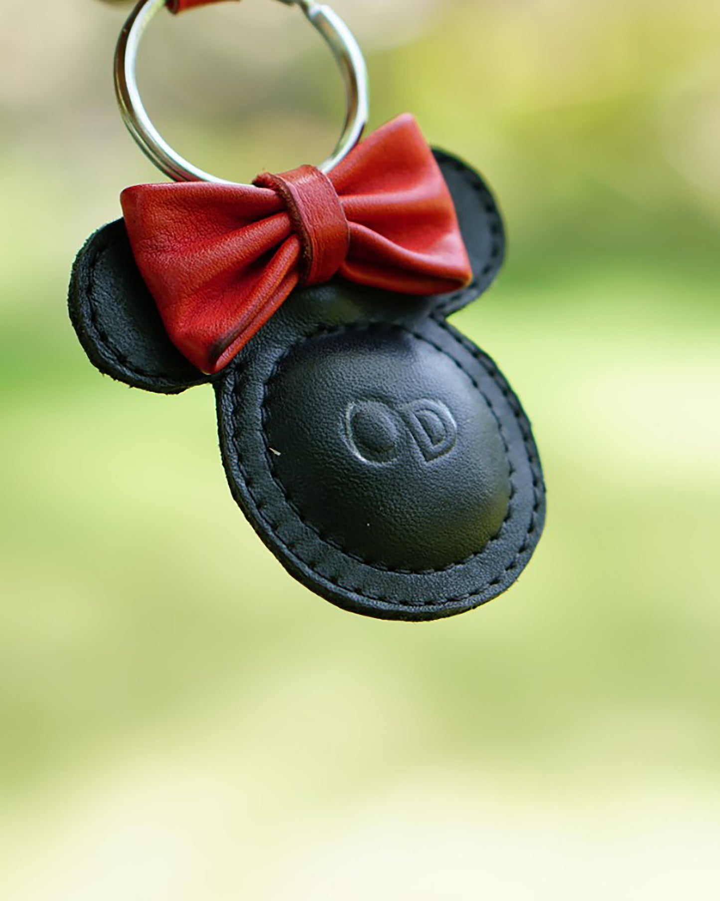 Mini Mouse Leather Key Rings