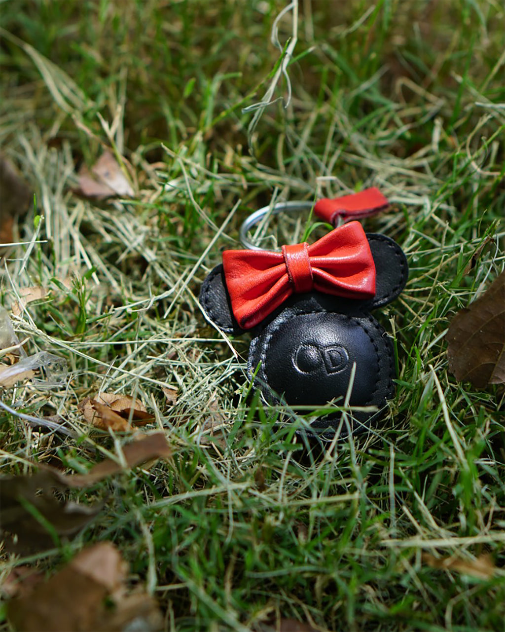 Mini Mouse Leather Key Rings