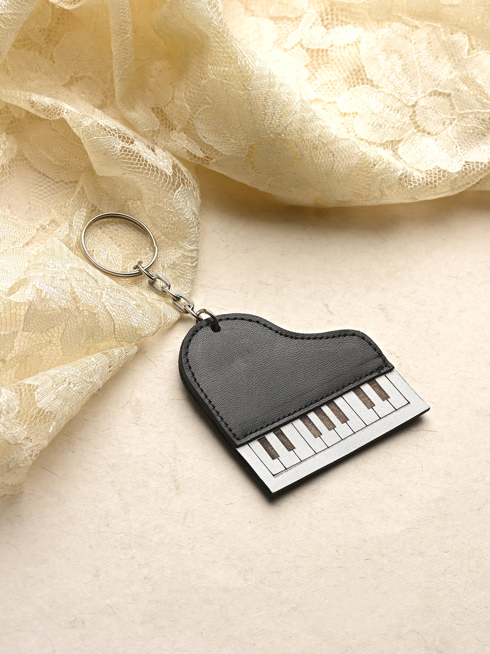 Melody Leather Keychain