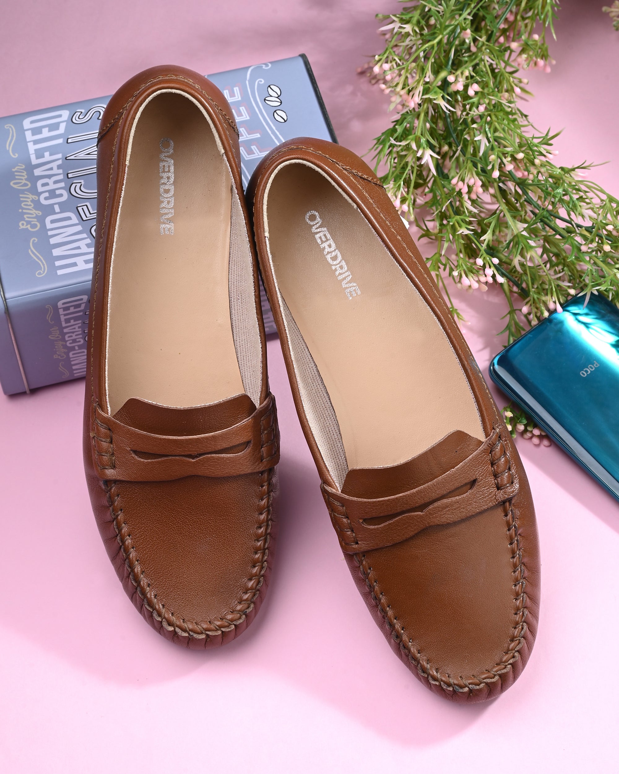 AUDREY BROWN MOCCASIN