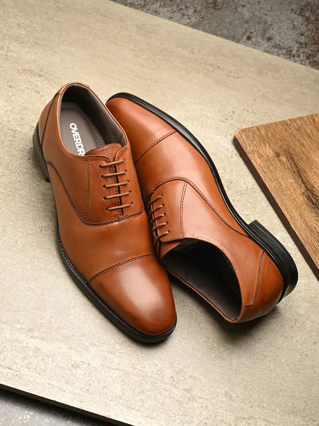 Belgium Tan Elegant Shoes