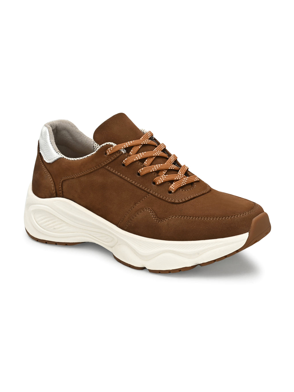 Rust Rover – Coffee Suede Comfort Sneakers
