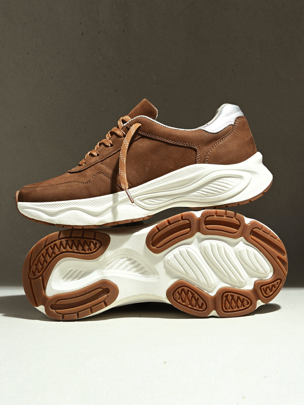 Rust Rover – Coffee Suede Comfort Sneakers