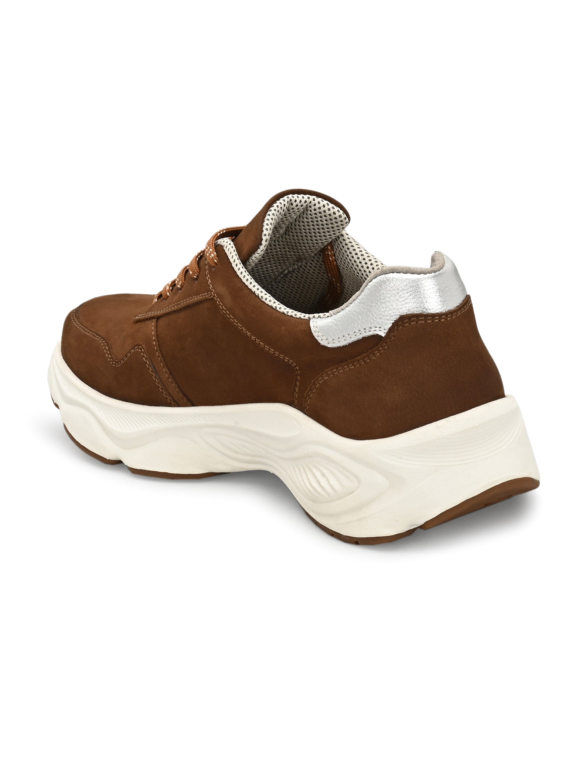 Rust Rover – Coffee Suede Comfort Sneakers